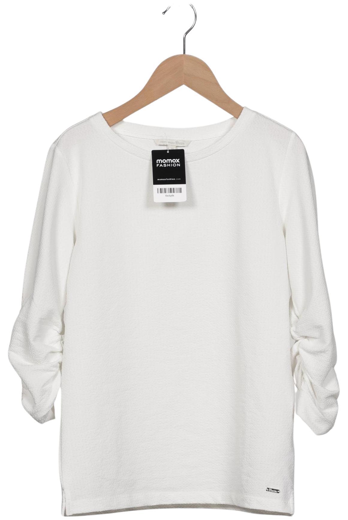 

TOM Tailor Denim Damen Sweatshirt, weiß, Gr. 34