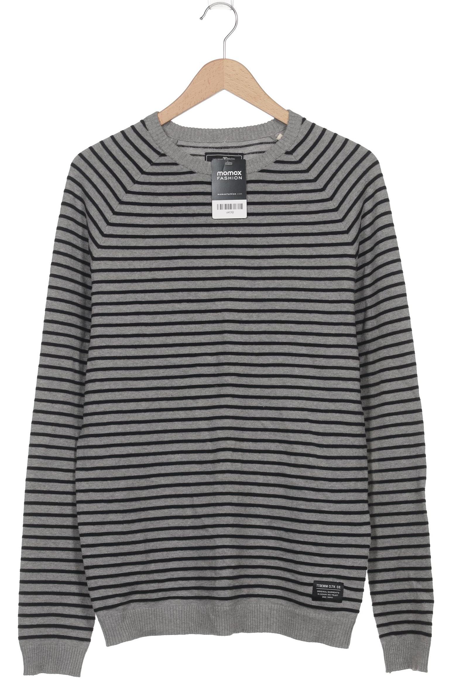 

TOM Tailor Denim Herren Pullover, grau, Gr. 52