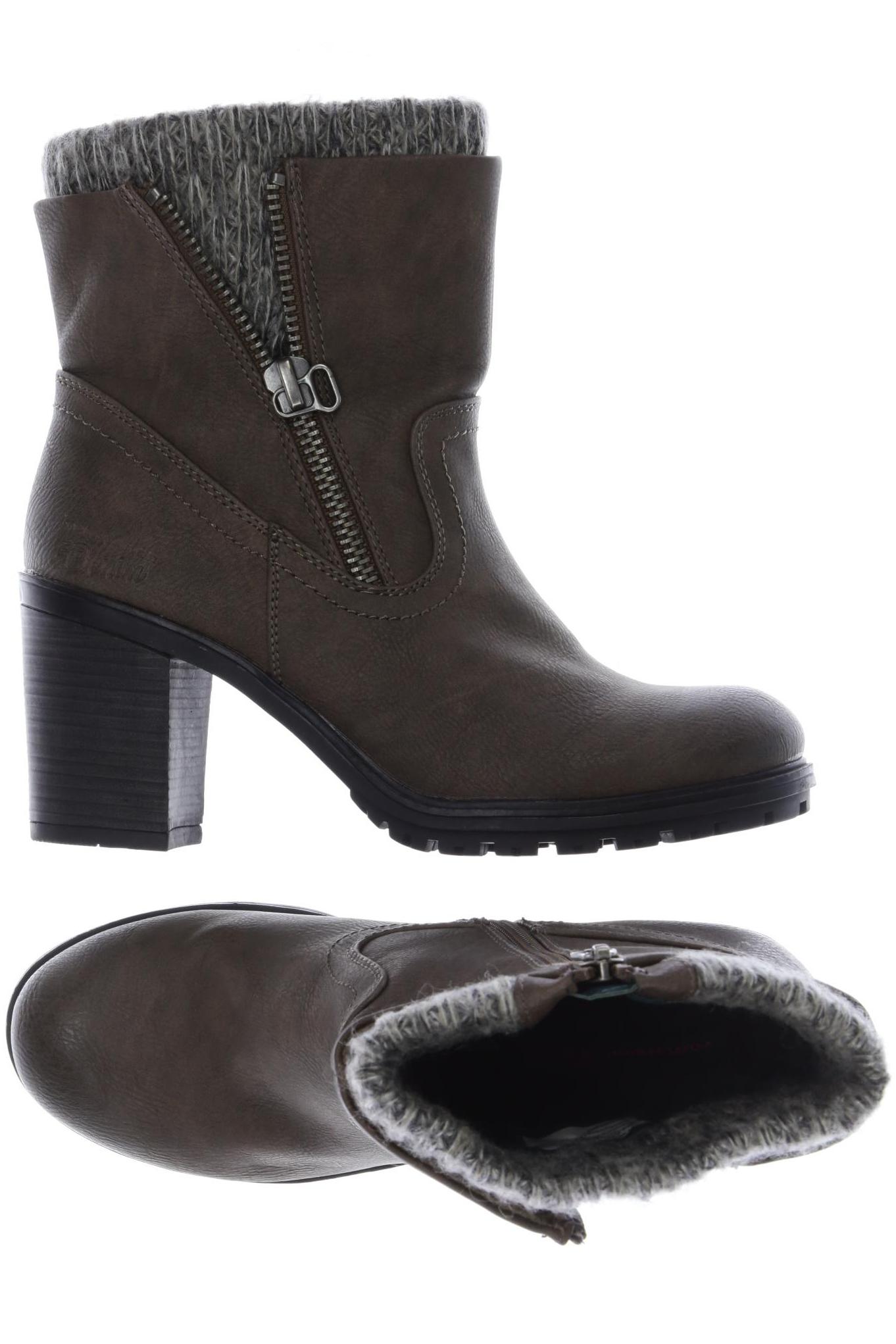 

TOM Tailor Denim Damen Stiefelette, grau, Gr. 38