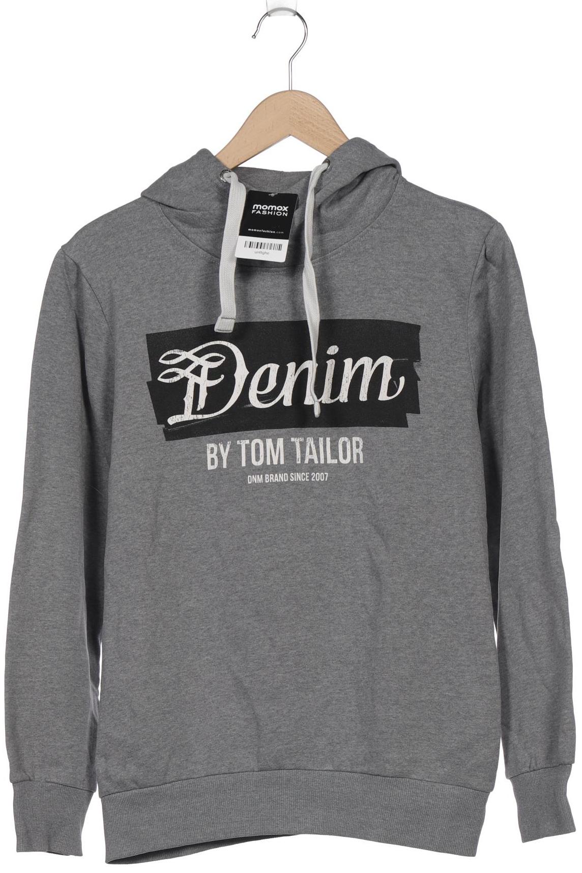 

TOM TAILOR Denim Herren Kapuzenpullover, grau