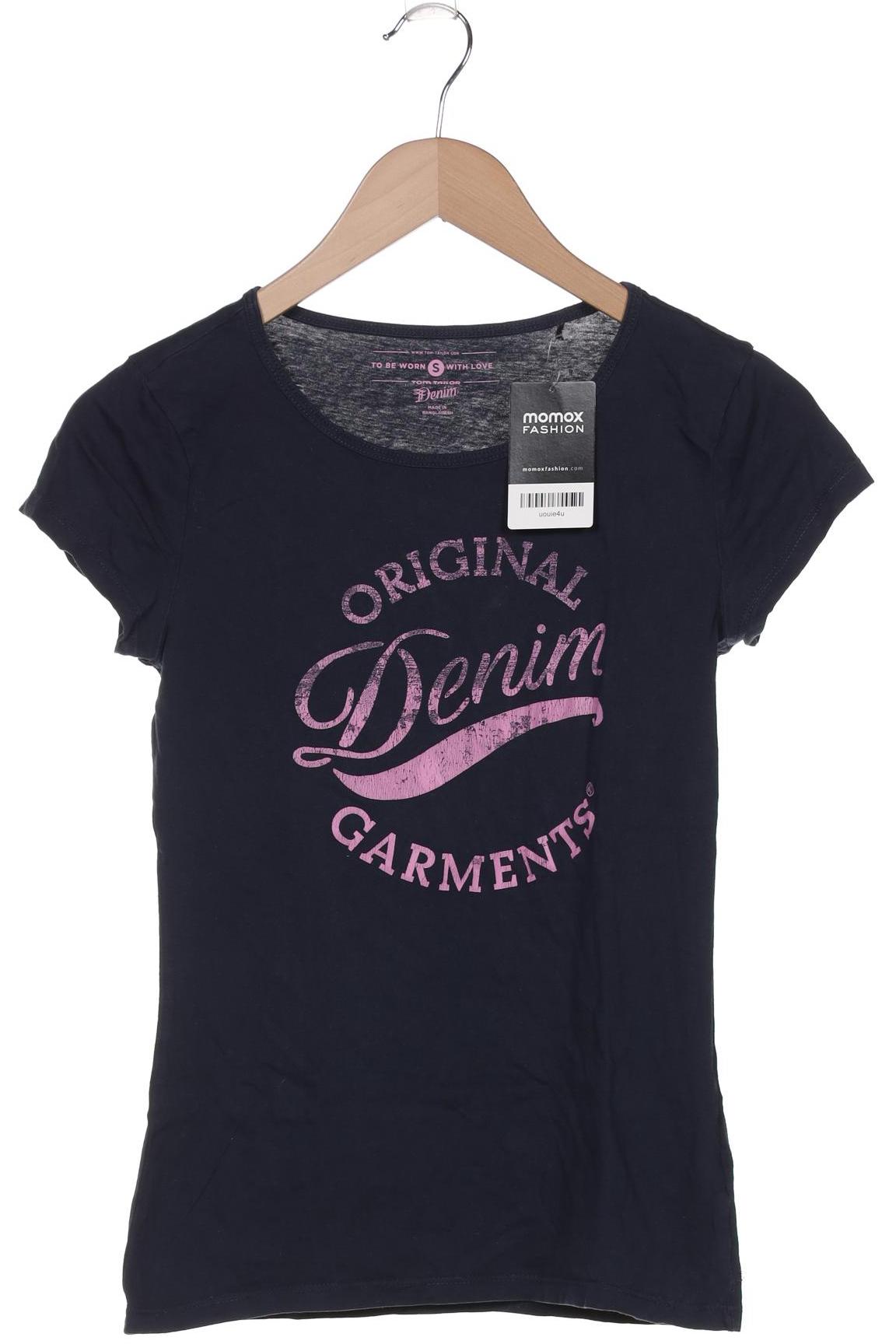 

TOM Tailor Denim Damen T-Shirt, marineblau, Gr. 36