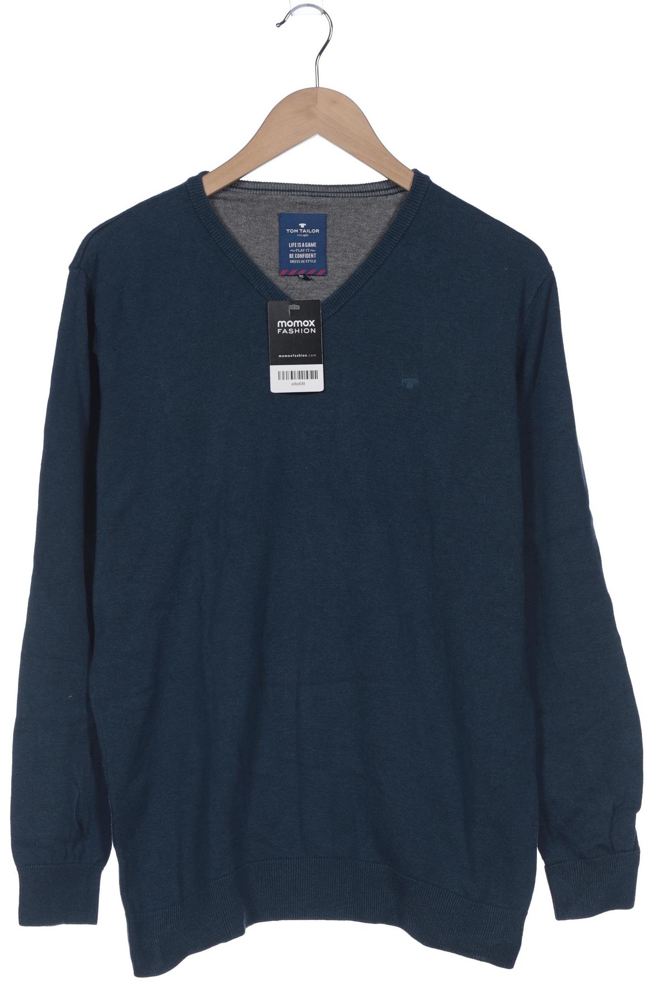 

TOM Tailor Denim Herren Pullover, türkis, Gr. 54