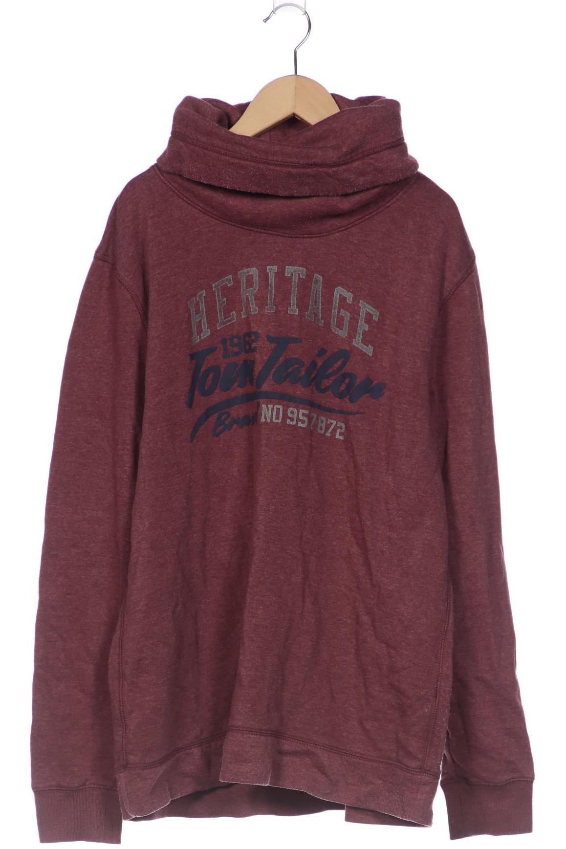 

TOM TAILOR Denim Herren Sweatshirt, bordeaux