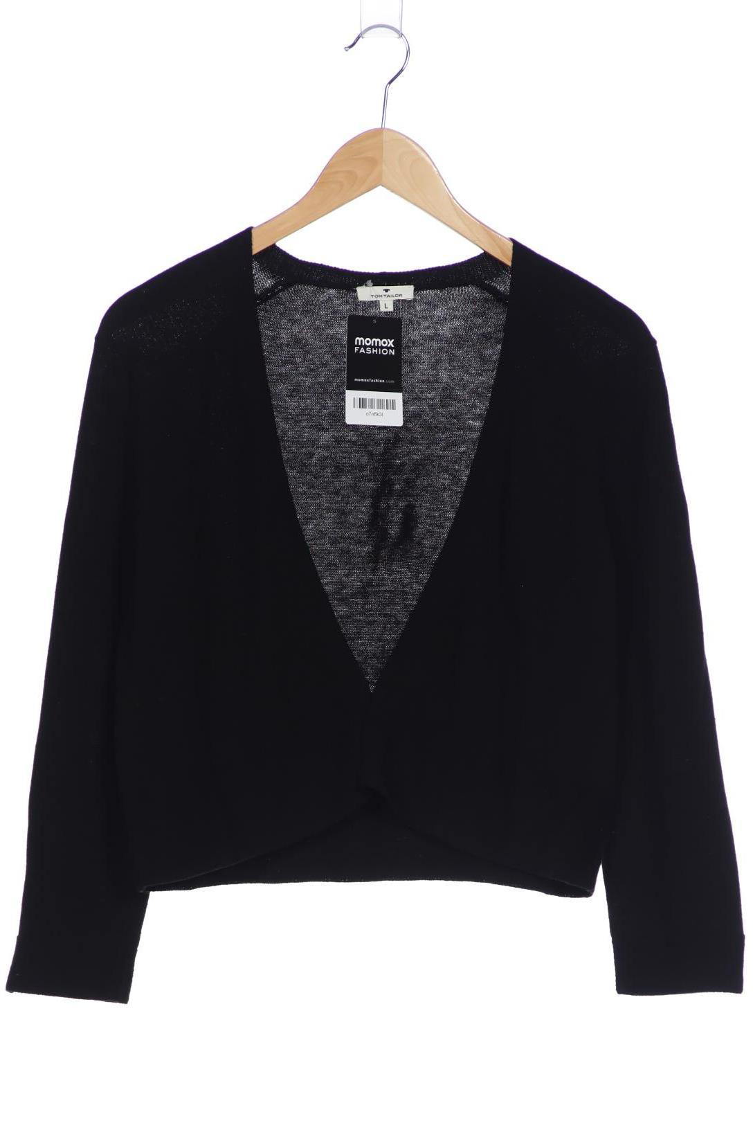 

TOM Tailor Denim Damen Strickjacke, schwarz, Gr. 42