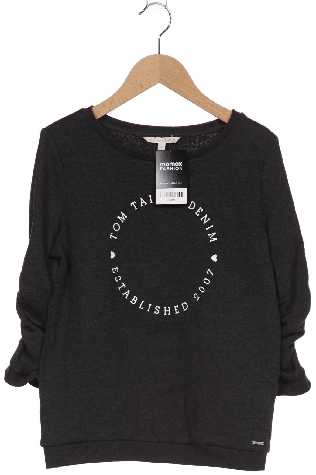 

TOM TAILOR Denim Damen Sweatshirt, grau