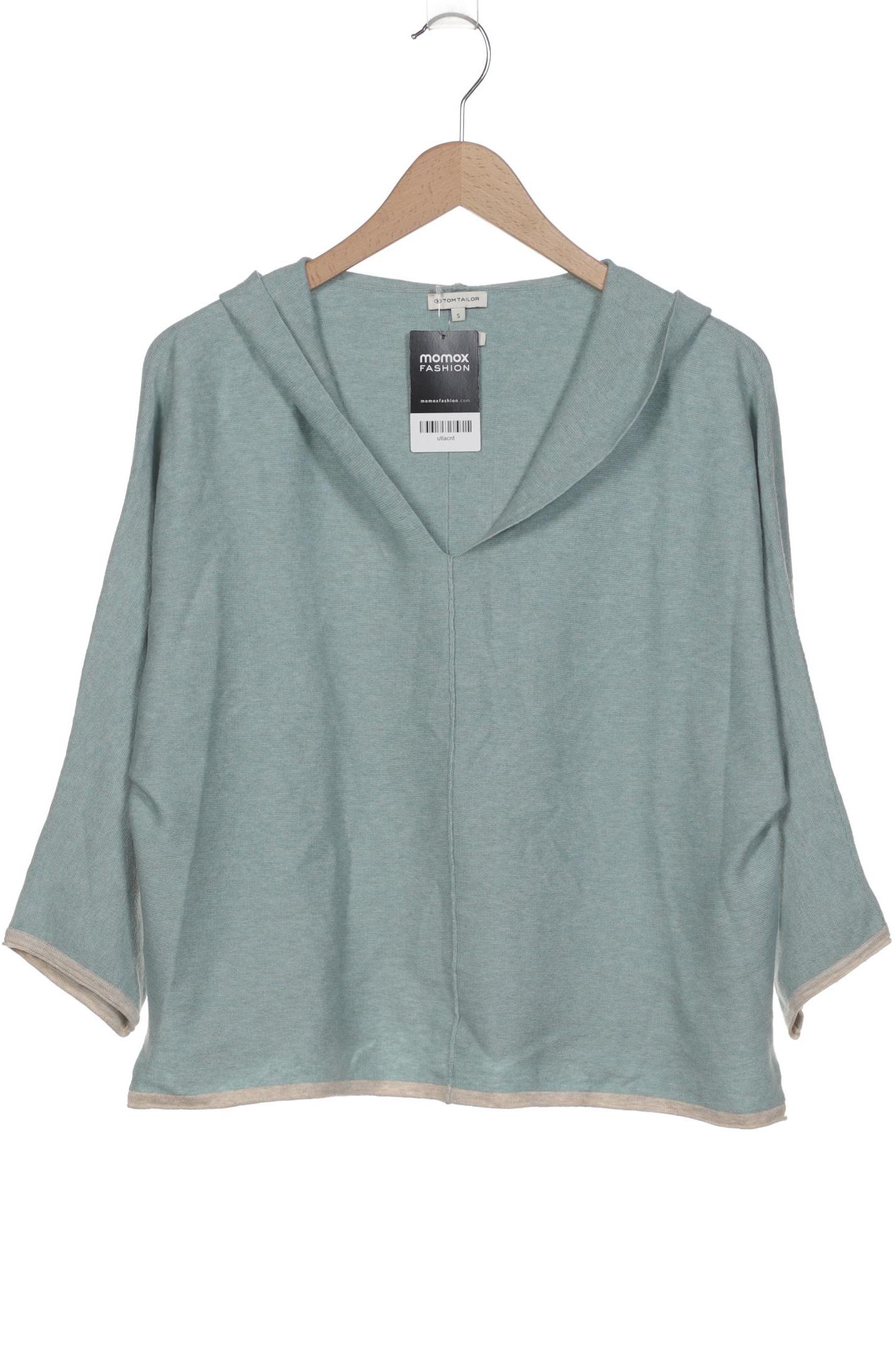 

TOM Tailor Denim Damen Kapuzenpullover, türkis, Gr. 36