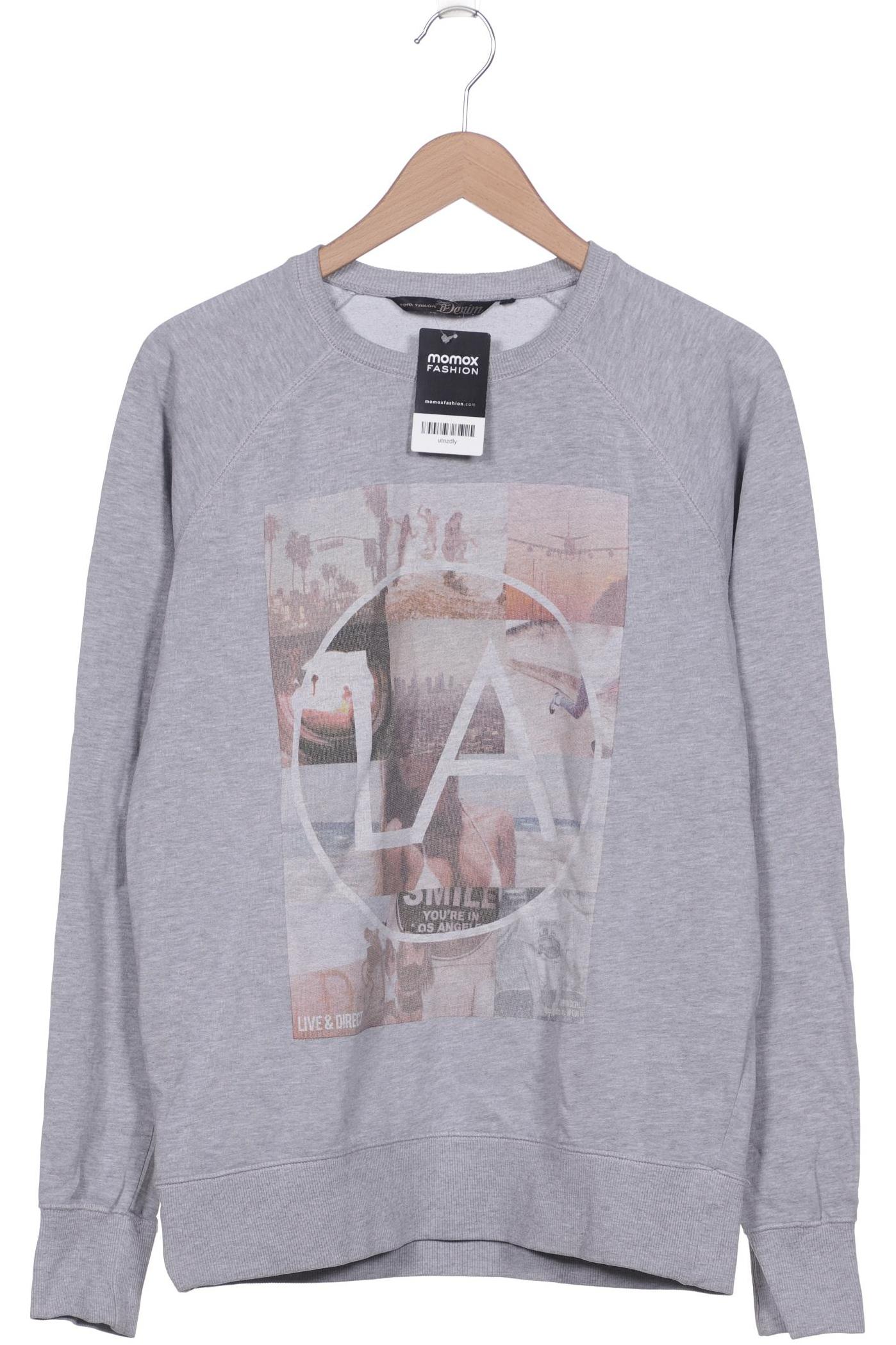 

TOM TAILOR Denim Herren Sweatshirt, grau