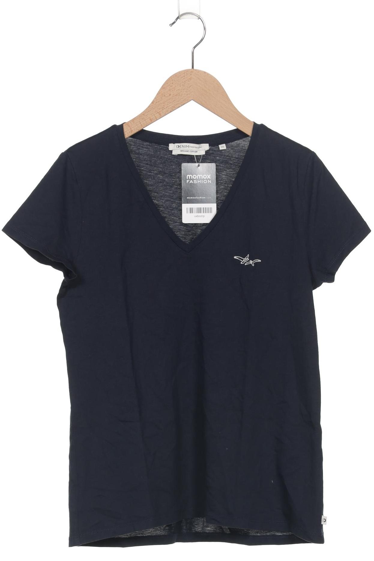 

TOM Tailor Denim Damen T-Shirt, marineblau, Gr. 34
