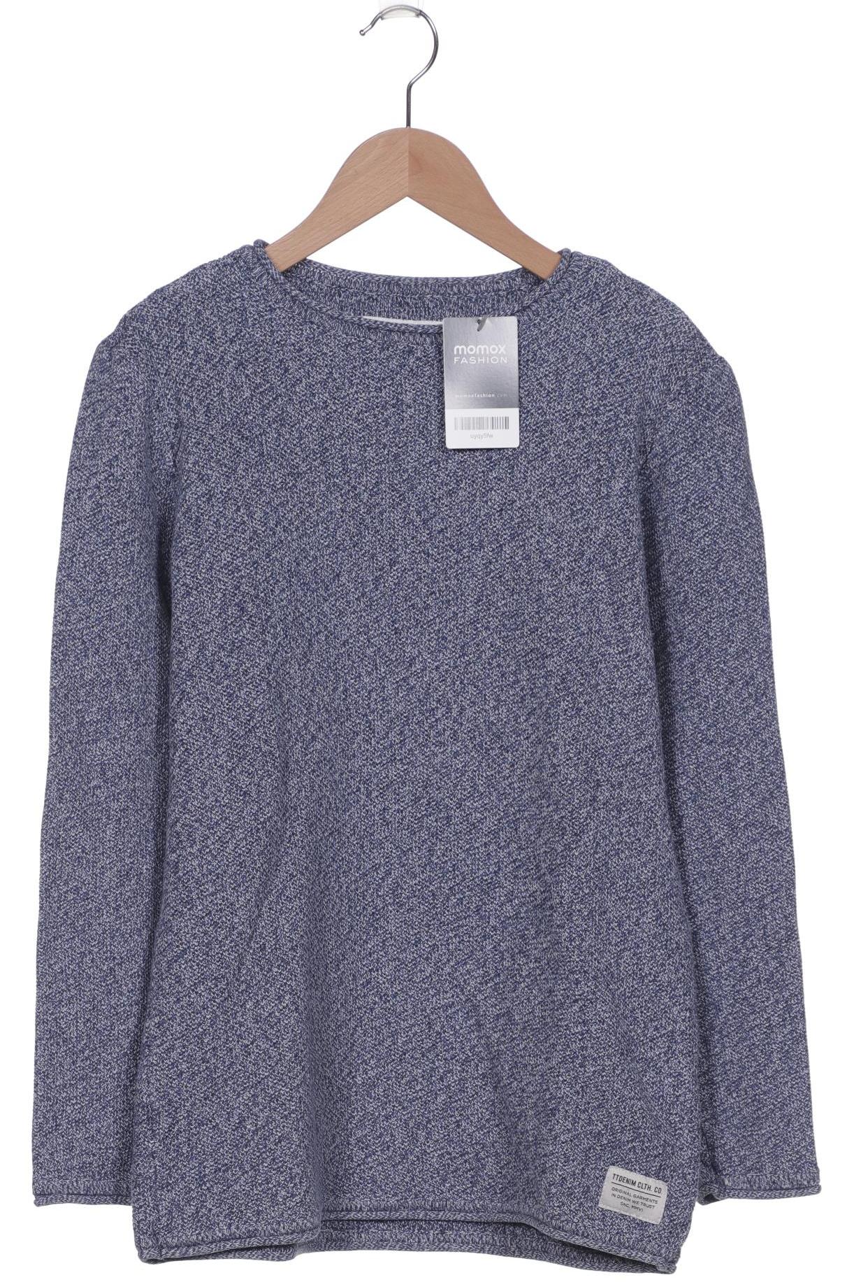 

TOM TAILOR Denim Herren Pullover, blau