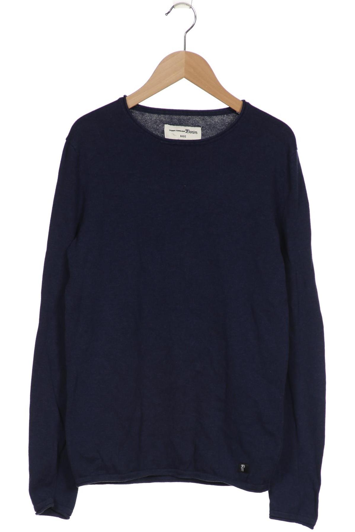 

TOM TAILOR Denim Herren Pullover, marineblau