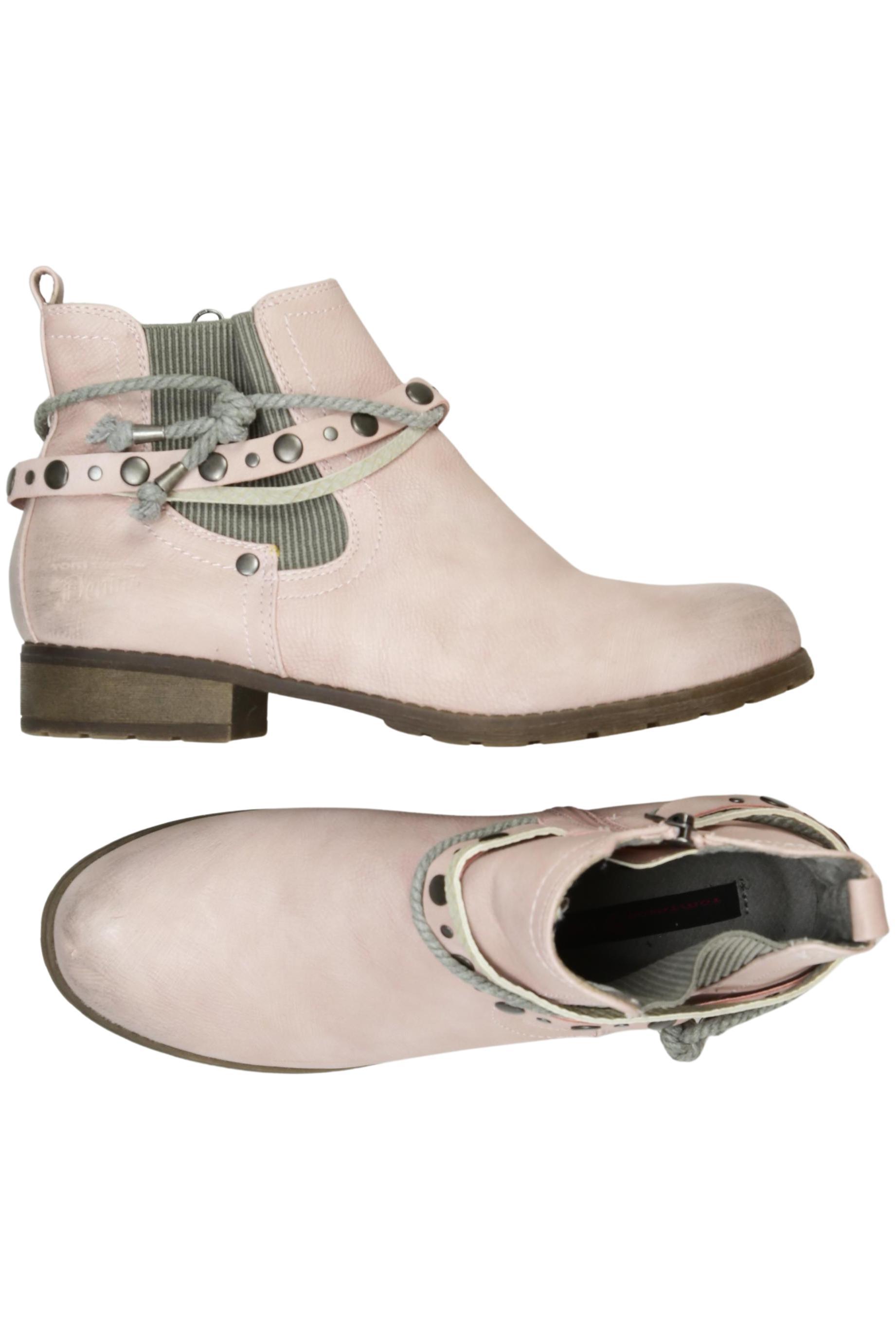 

TOM Tailor Denim Damen Stiefelette, pink, Gr. 43