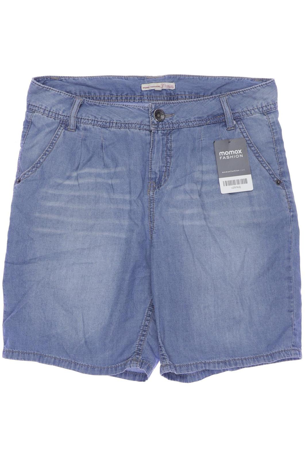 

TOM Tailor Denim Damen Shorts, blau, Gr. 26