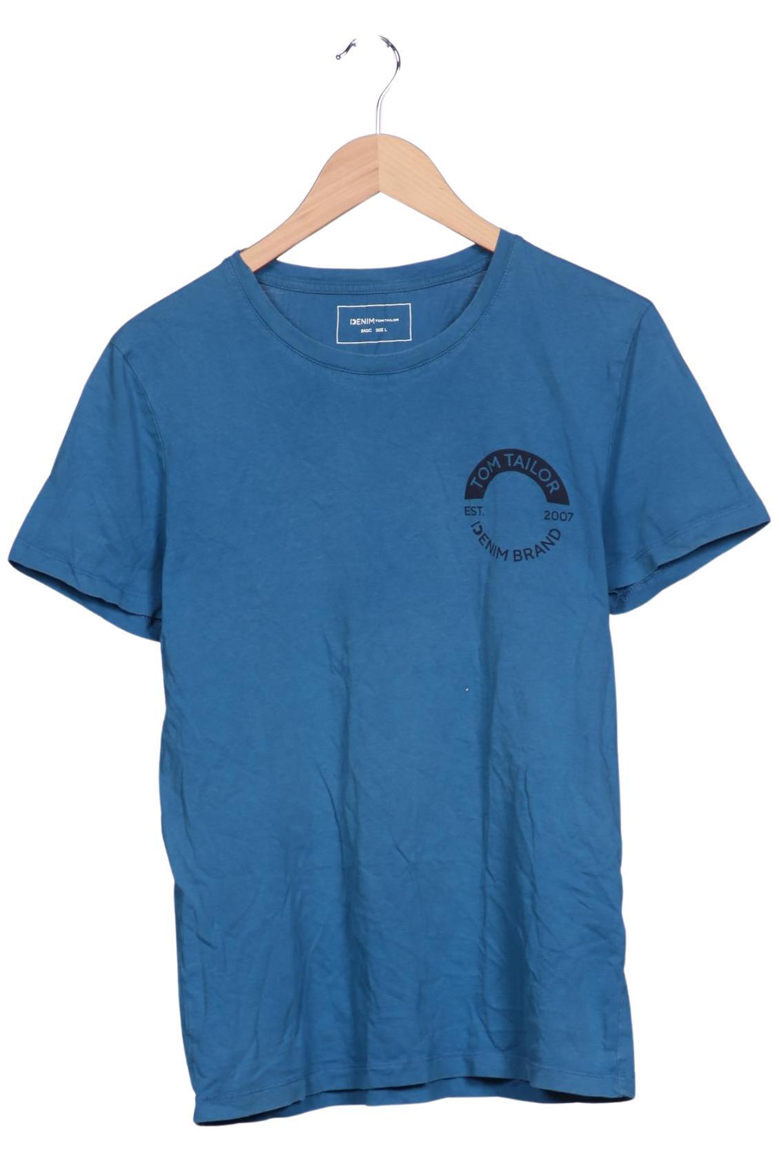 

TOM Tailor Denim Herren T-Shirt, blau, Gr. 52