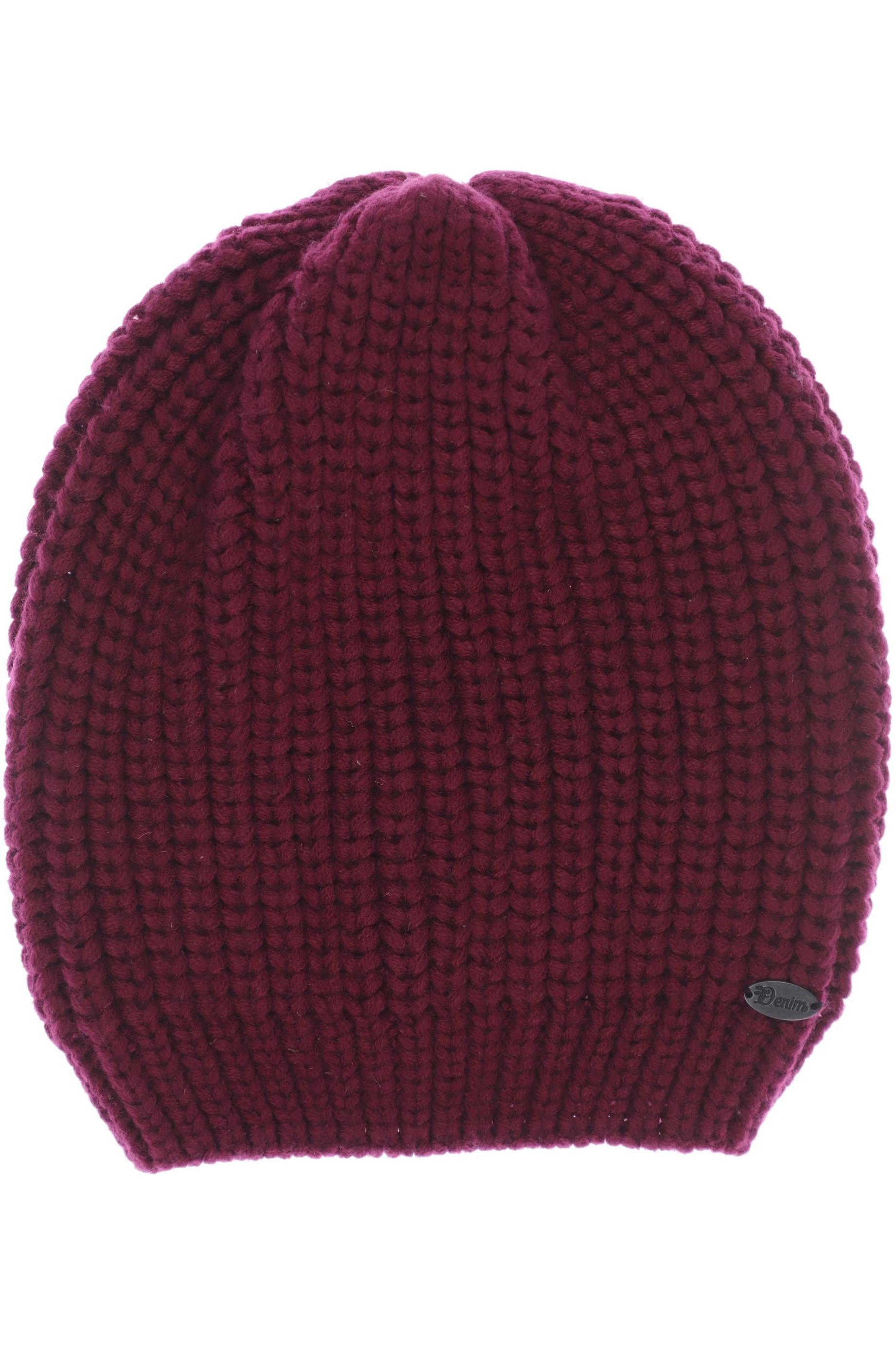 

TOM Tailor Denim Damen Hut/Mütze, bordeaux, Gr. uni