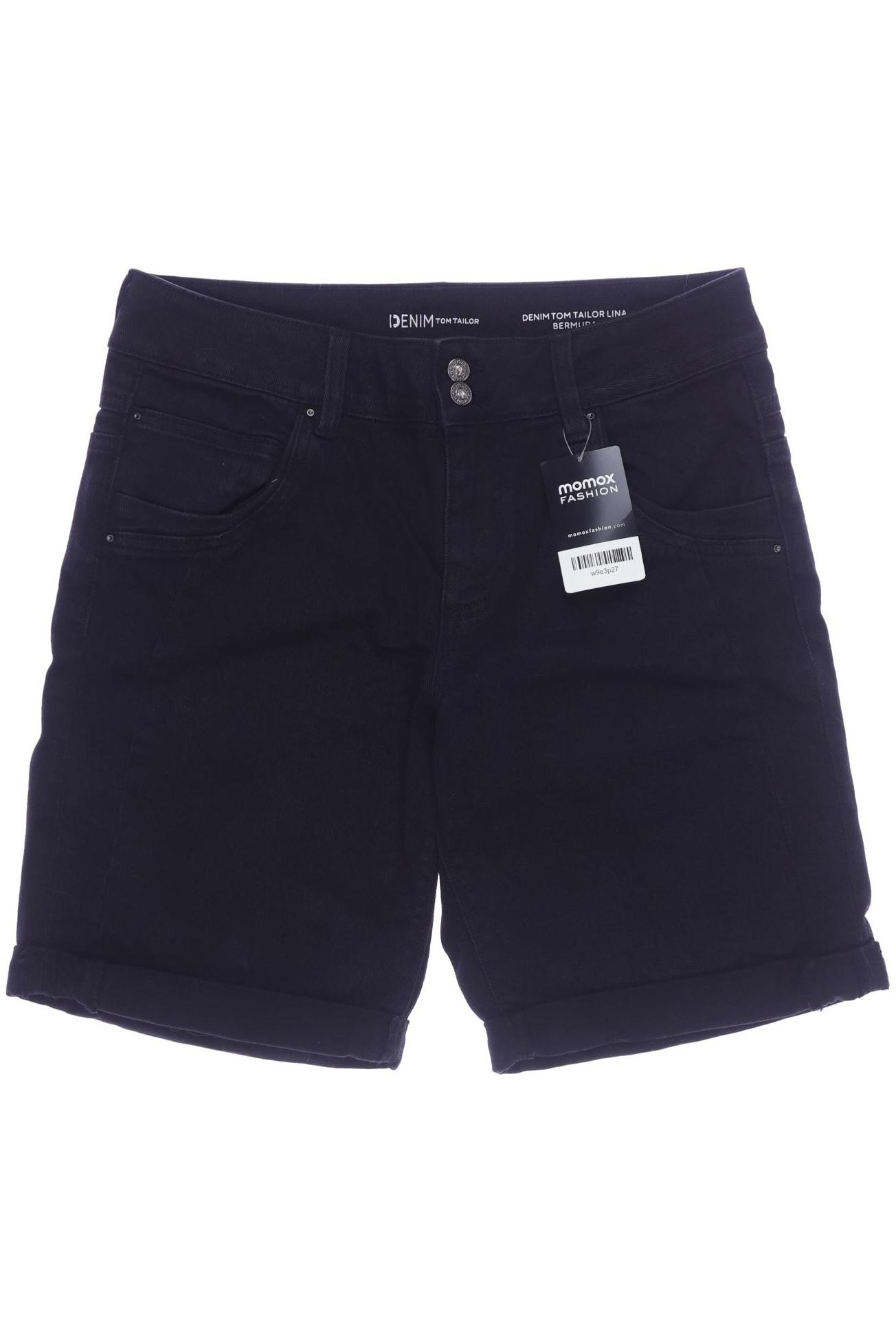 

TOM Tailor Denim Damen Shorts, schwarz, Gr. 38