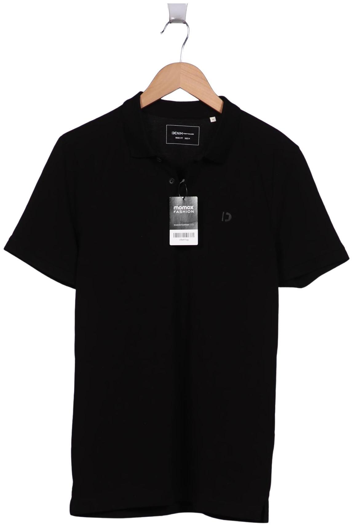 Thumbnail - TOM Tailor Denim Herren Poloshirt, schwarz, Gr. 48