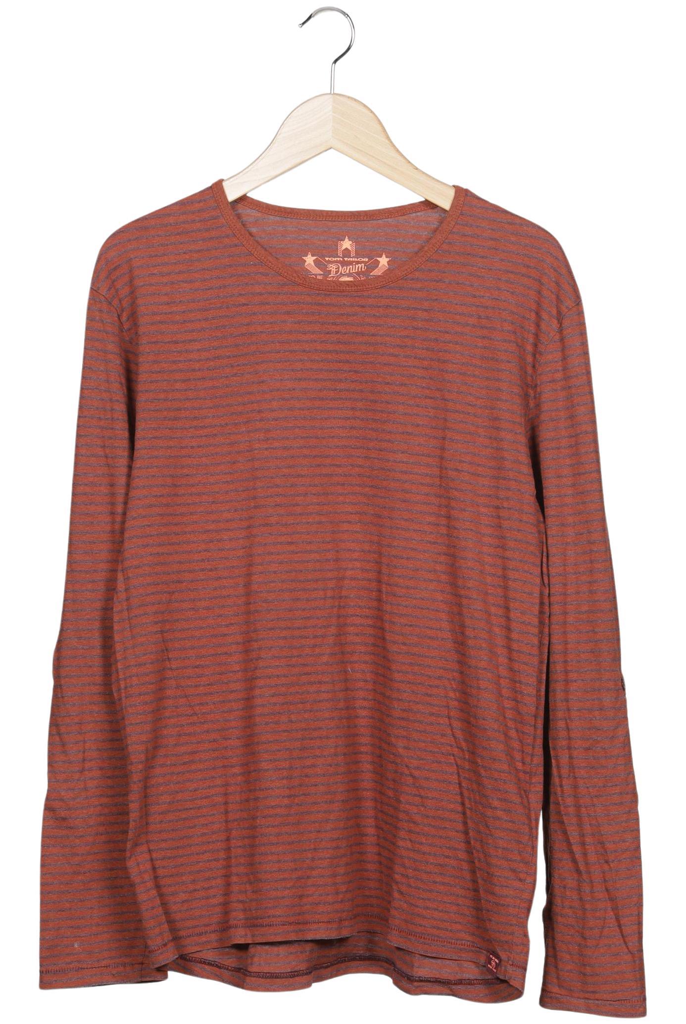 

TOM Tailor Denim Herren Langarmshirt, braun, Gr. 54