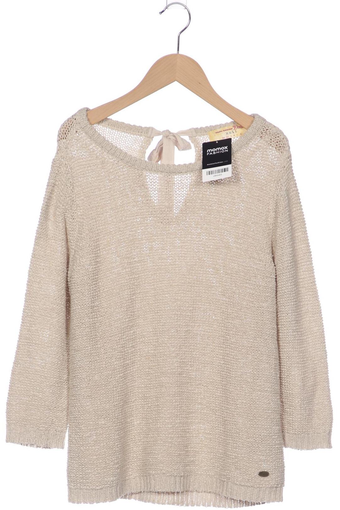 

TOM Tailor Denim Damen Pullover, cremeweiß, Gr. 34