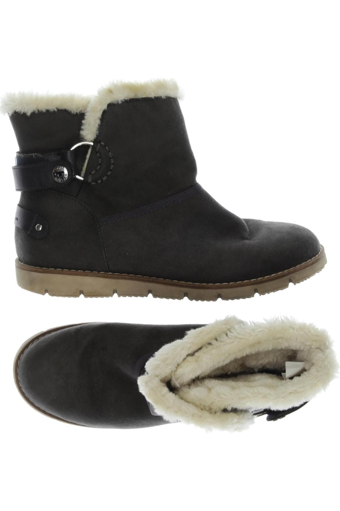 

TOM Tailor Denim Damen Stiefelette, grau, Gr. 39