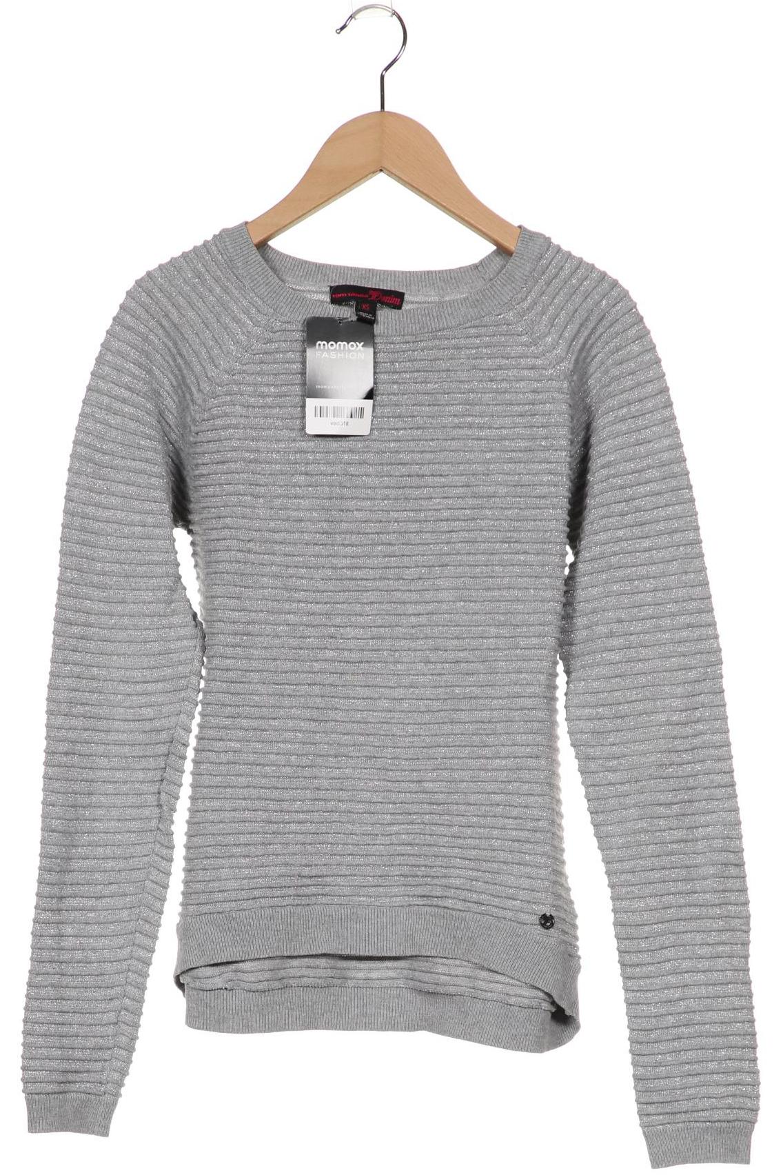 

TOM TAILOR Denim Damen Pullover, grau