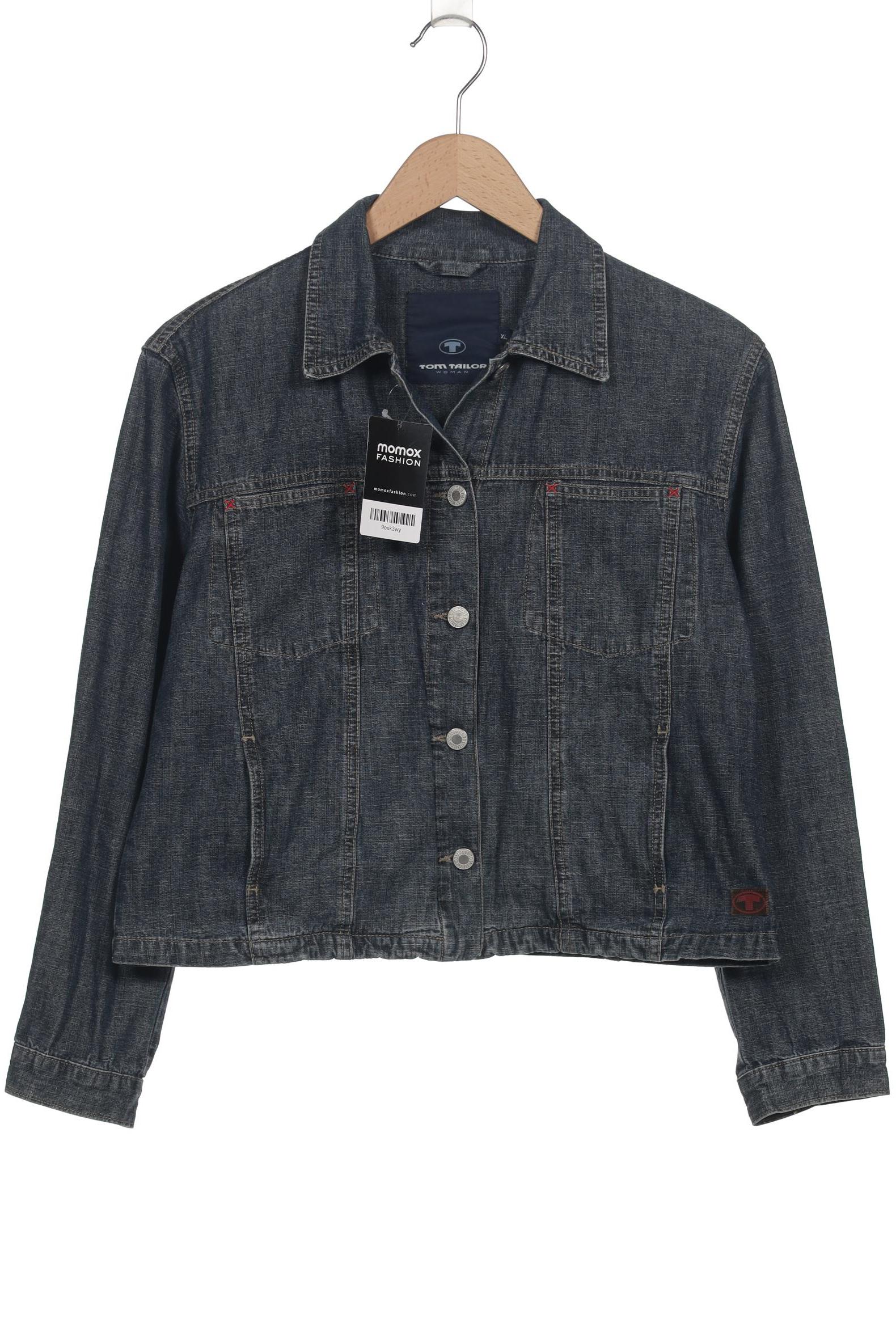 

TOM Tailor Denim Damen Jacke, marineblau, Gr. 44