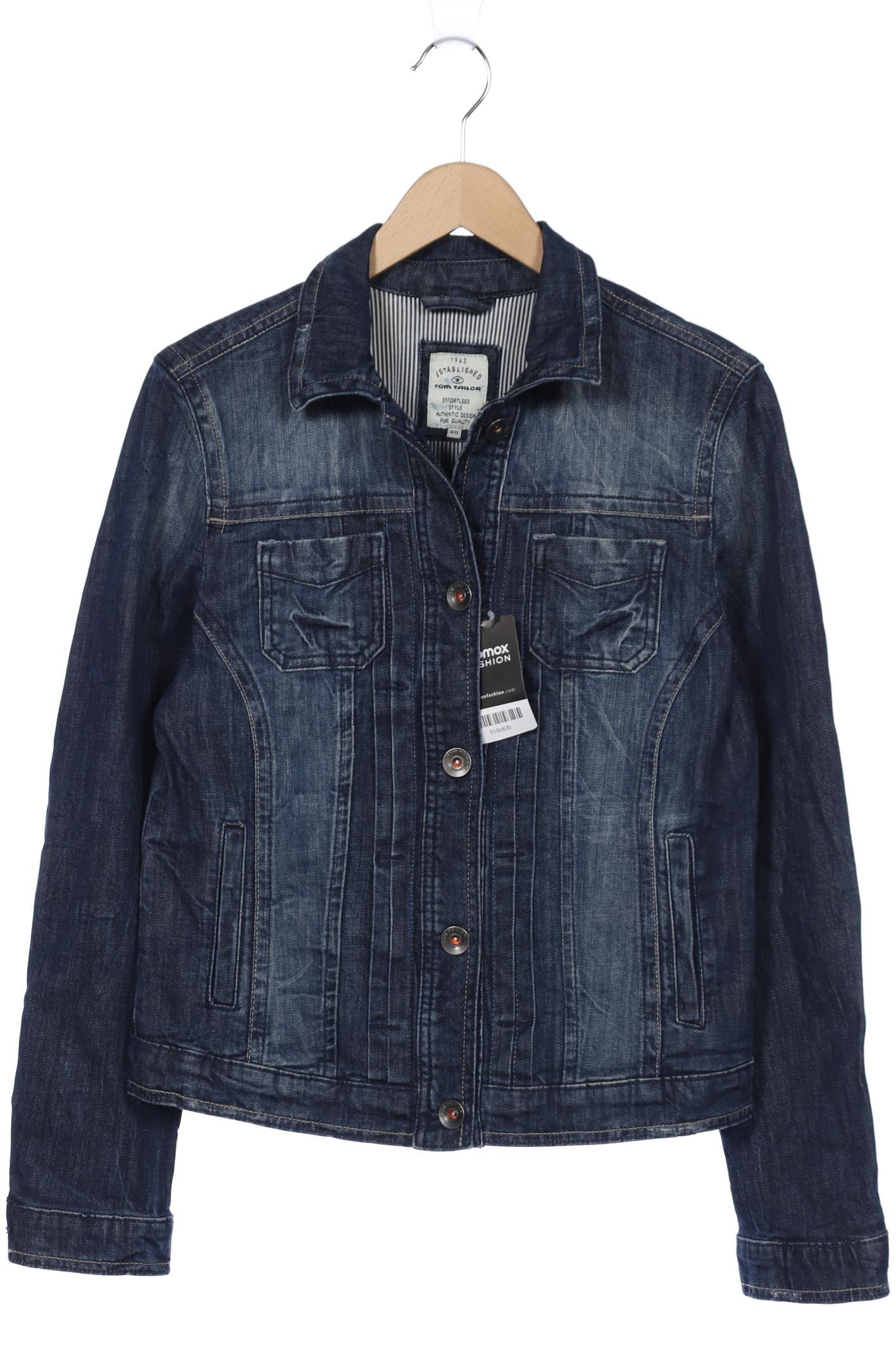 

TOM Tailor Denim Damen Jacke, blau, Gr. 40