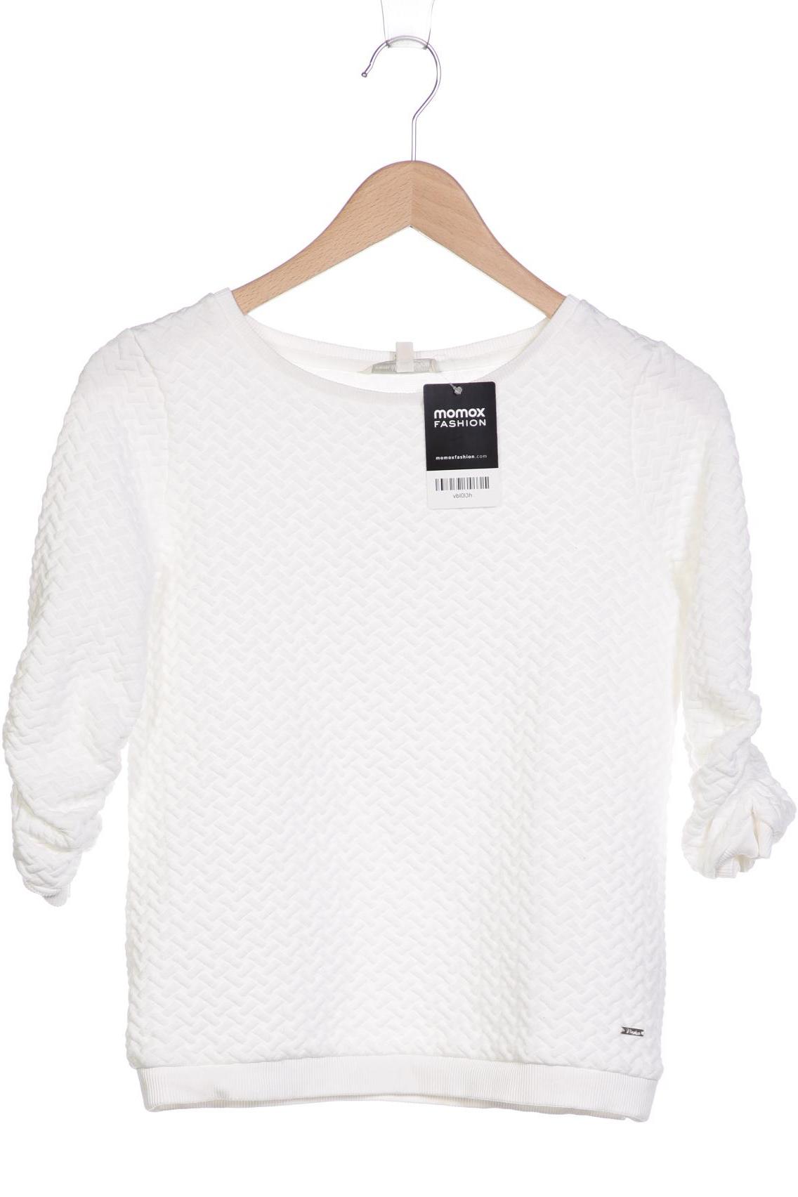 

TOM TAILOR Denim Damen Sweatshirt, weiß