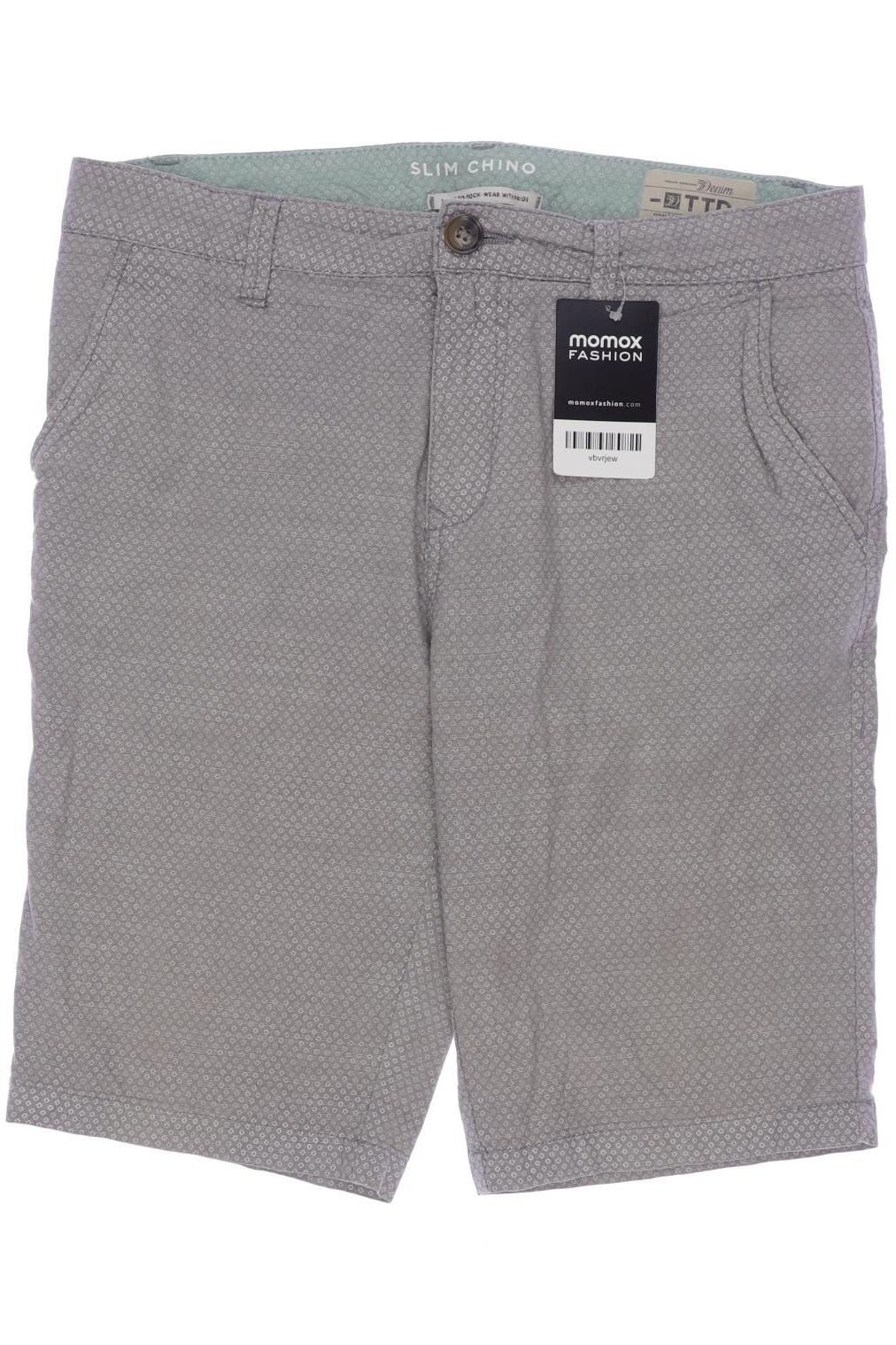 

TOM Tailor Denim Herren Shorts, grau, Gr. 28