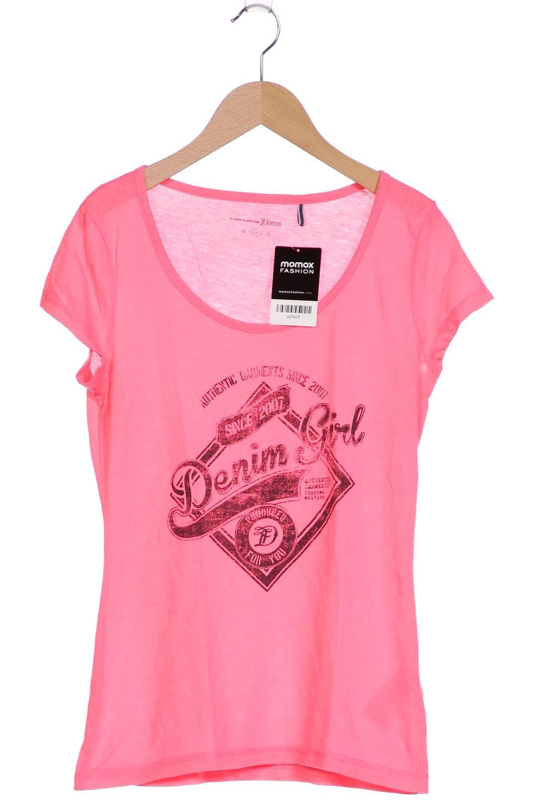 

TOM Tailor Denim Damen T-Shirt, pink, Gr. 38