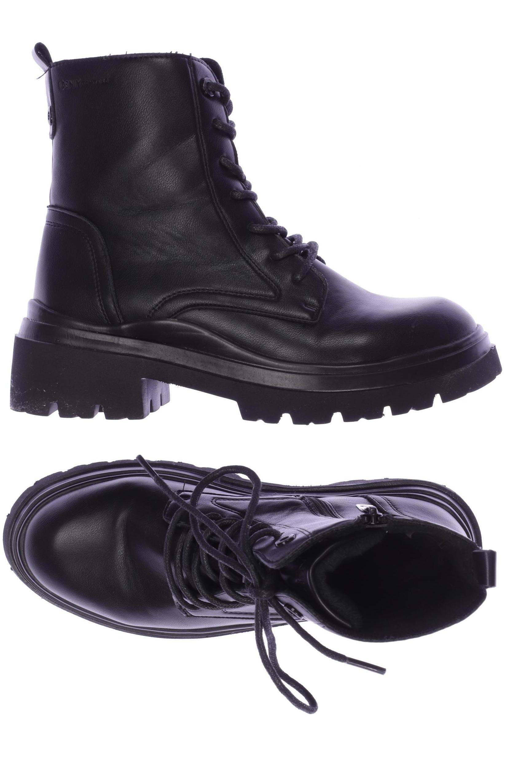 

TOM Tailor Denim Damen Stiefelette, schwarz, Gr. 38