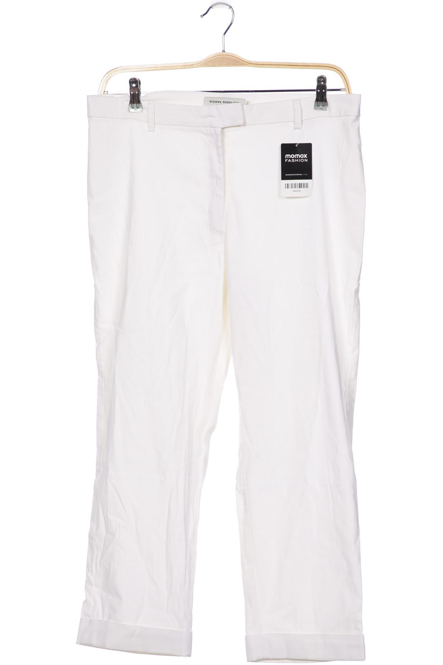 

TOM TAILOR Denim Damen Stoffhose, weiß