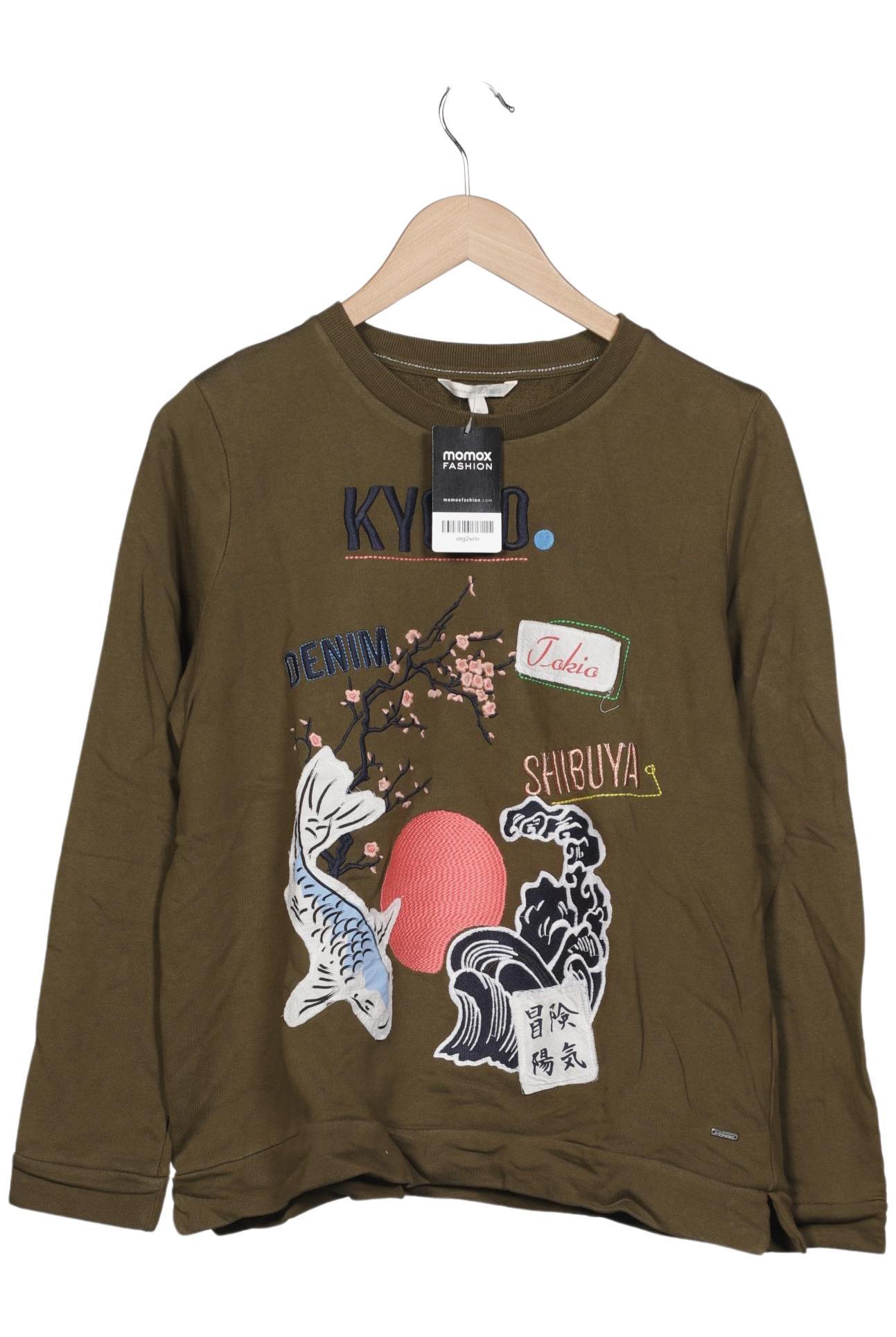 

TOM Tailor Denim Damen Sweatshirt, grün, Gr. 44