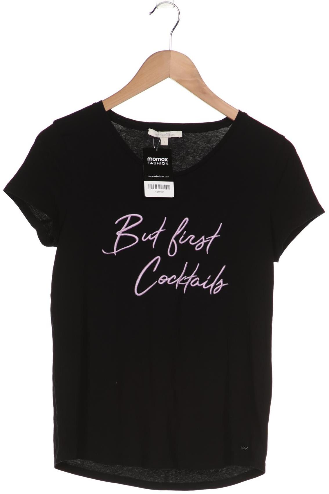 

TOM TAILOR Denim Damen T-Shirt, schwarz
