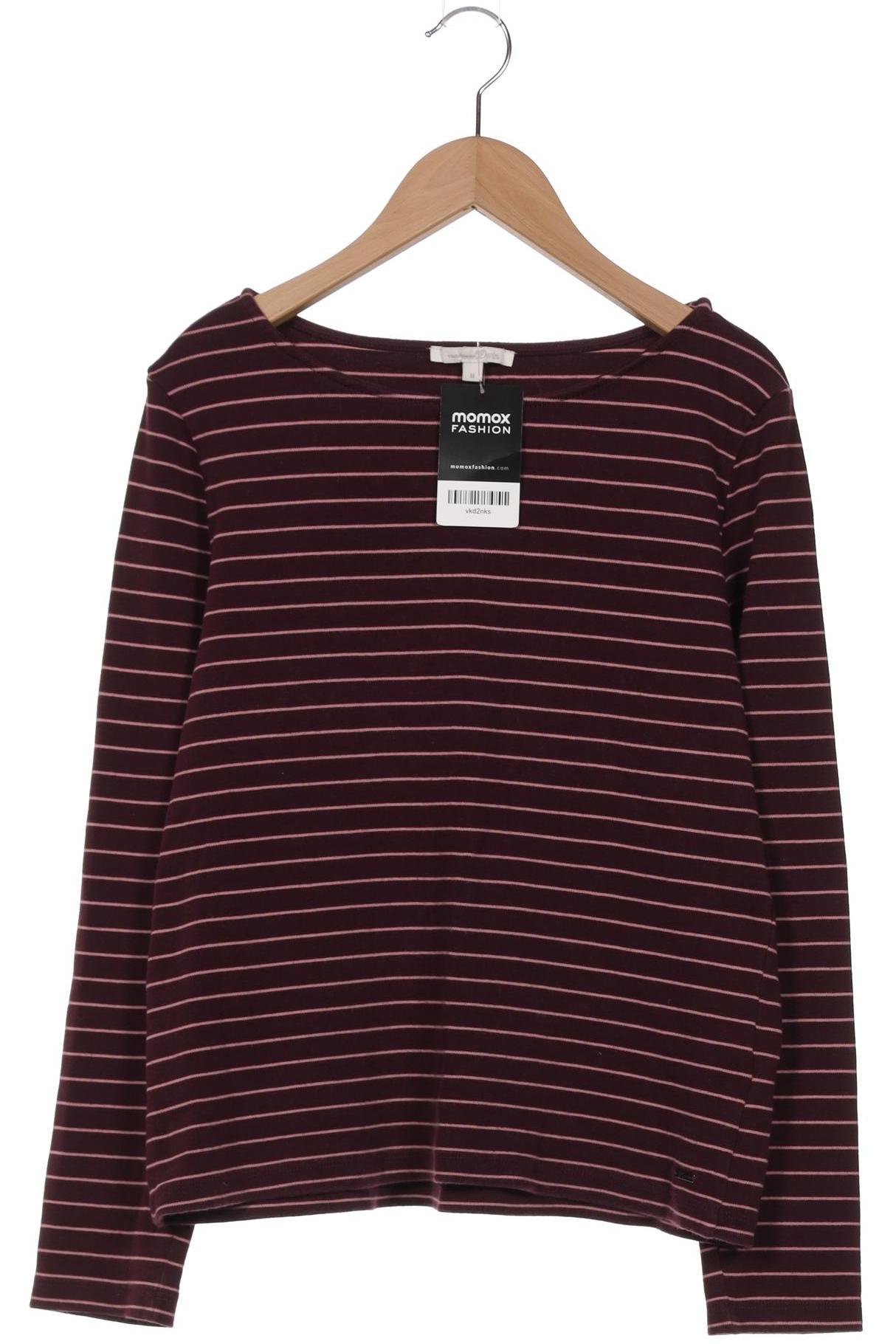 

TOM Tailor Denim Damen Langarmshirt, bordeaux, Gr. 38