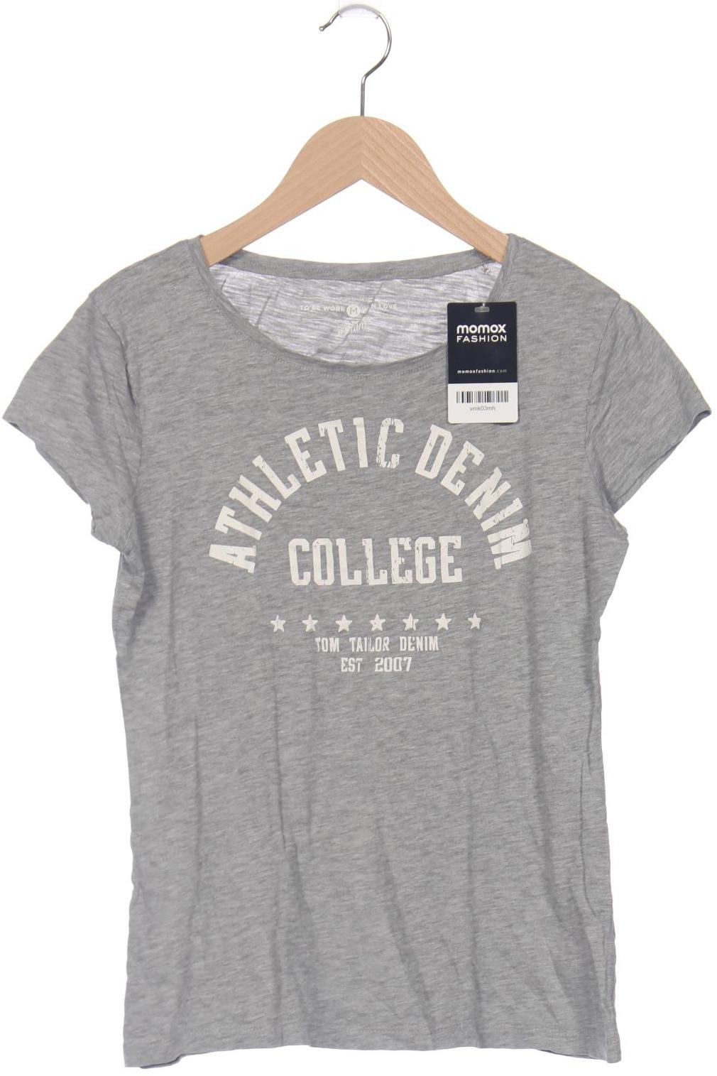 

TOM Tailor Denim Damen T-Shirt, grau, Gr. 38