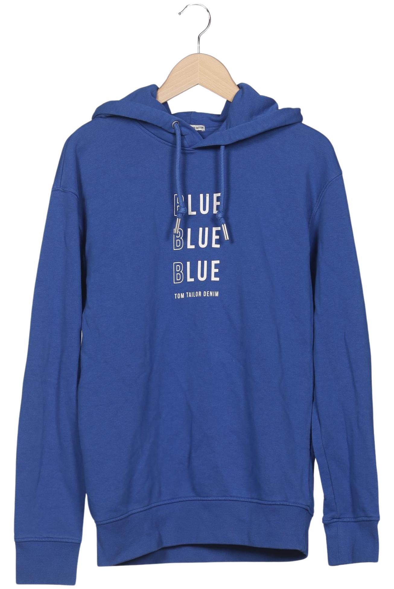 

TOM Tailor Denim Herren Kapuzenpullover, blau, Gr. 48