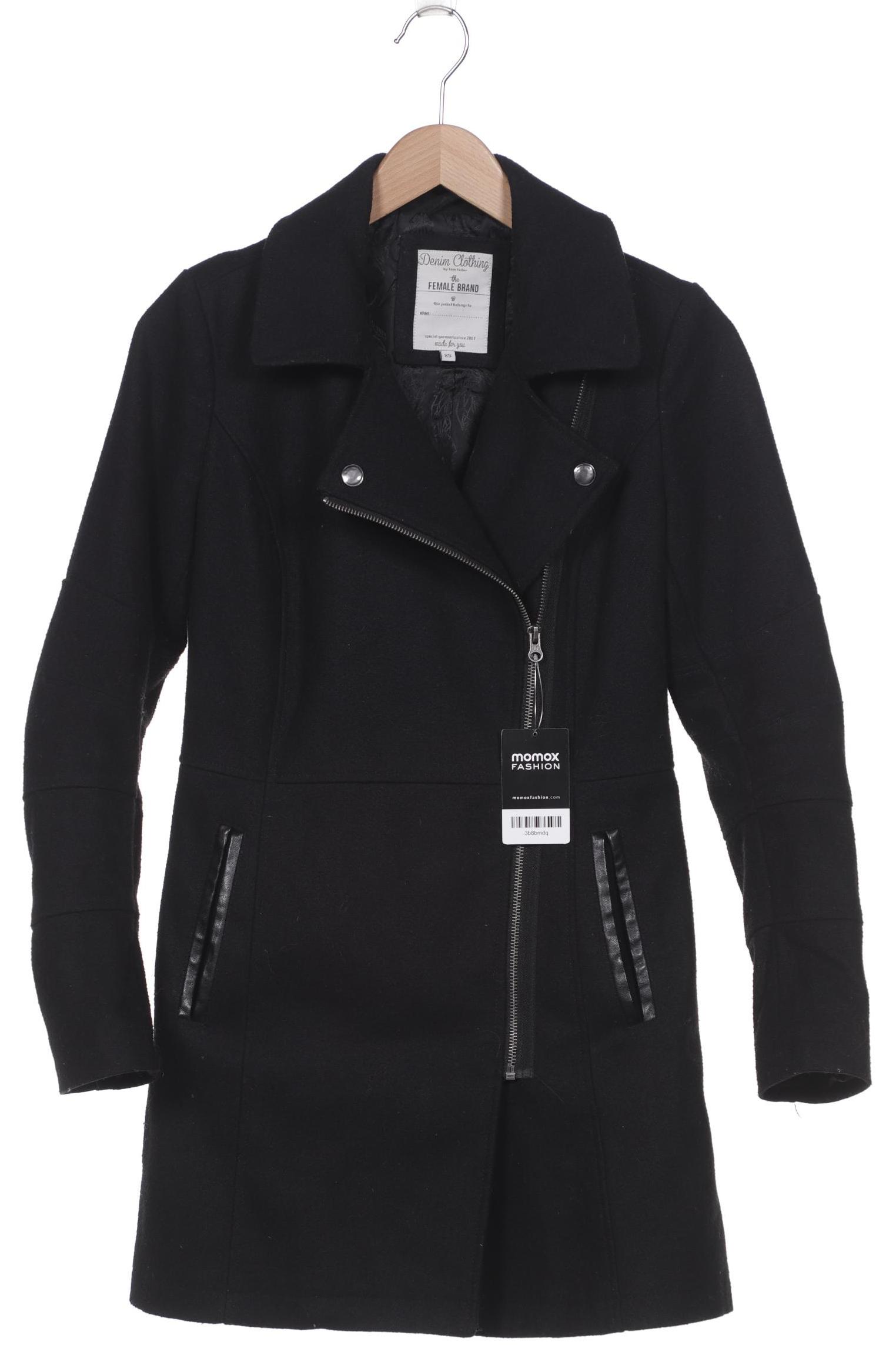 

TOM Tailor Denim Damen Mantel, schwarz, Gr. 34
