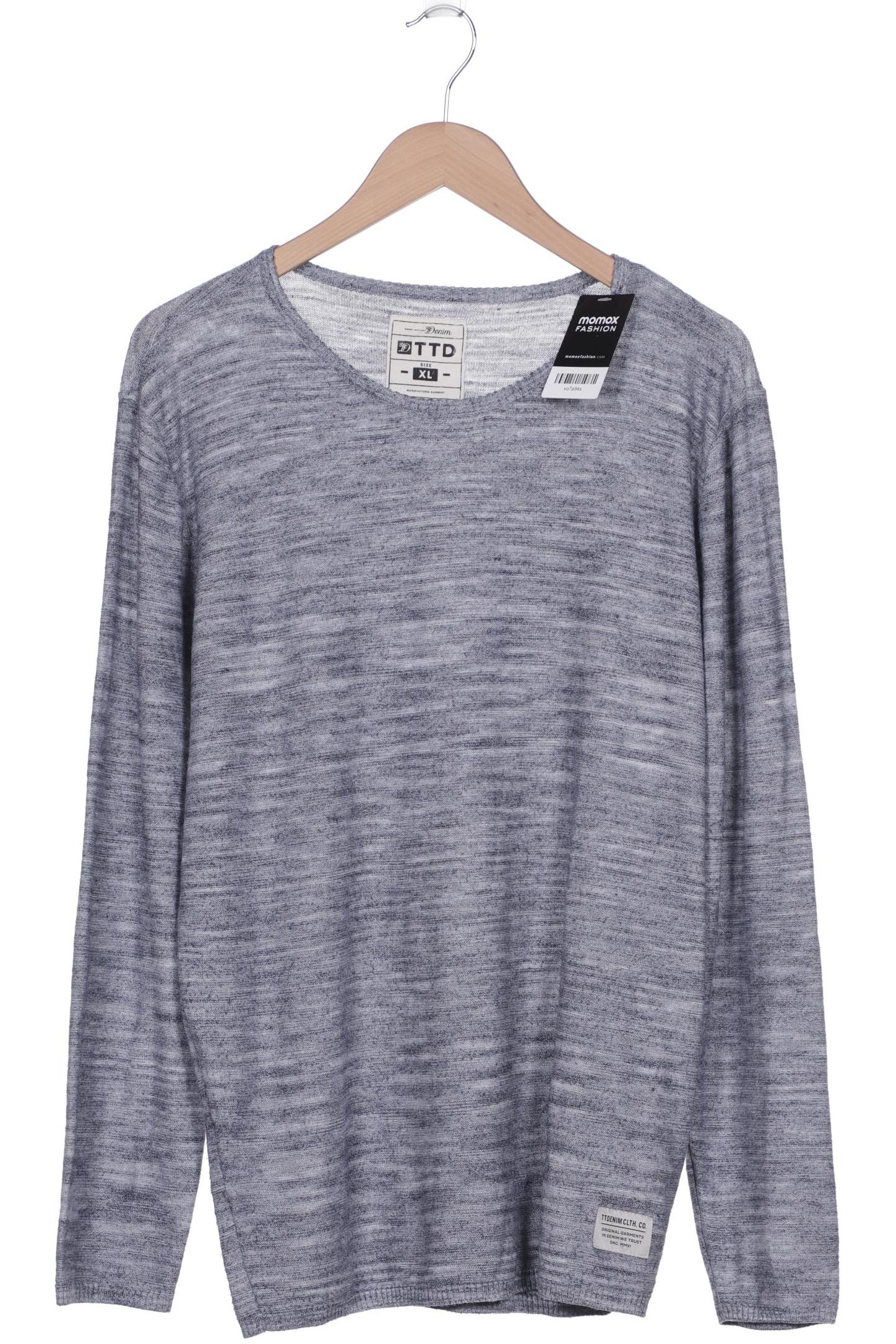 

TOM TAILOR Denim Herren Pullover, marineblau