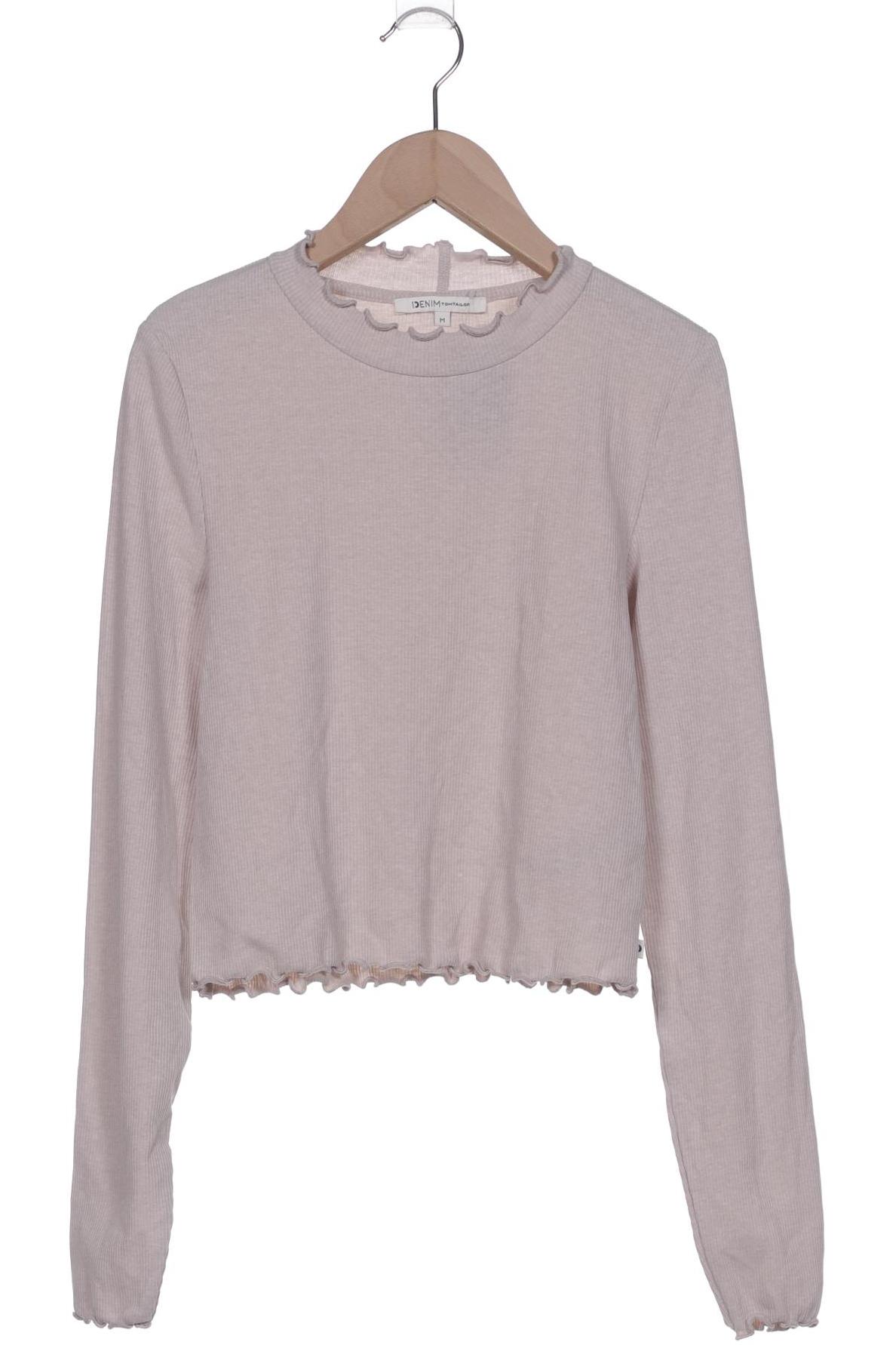 

TOM Tailor Denim Damen Langarmshirt, beige, Gr. 38