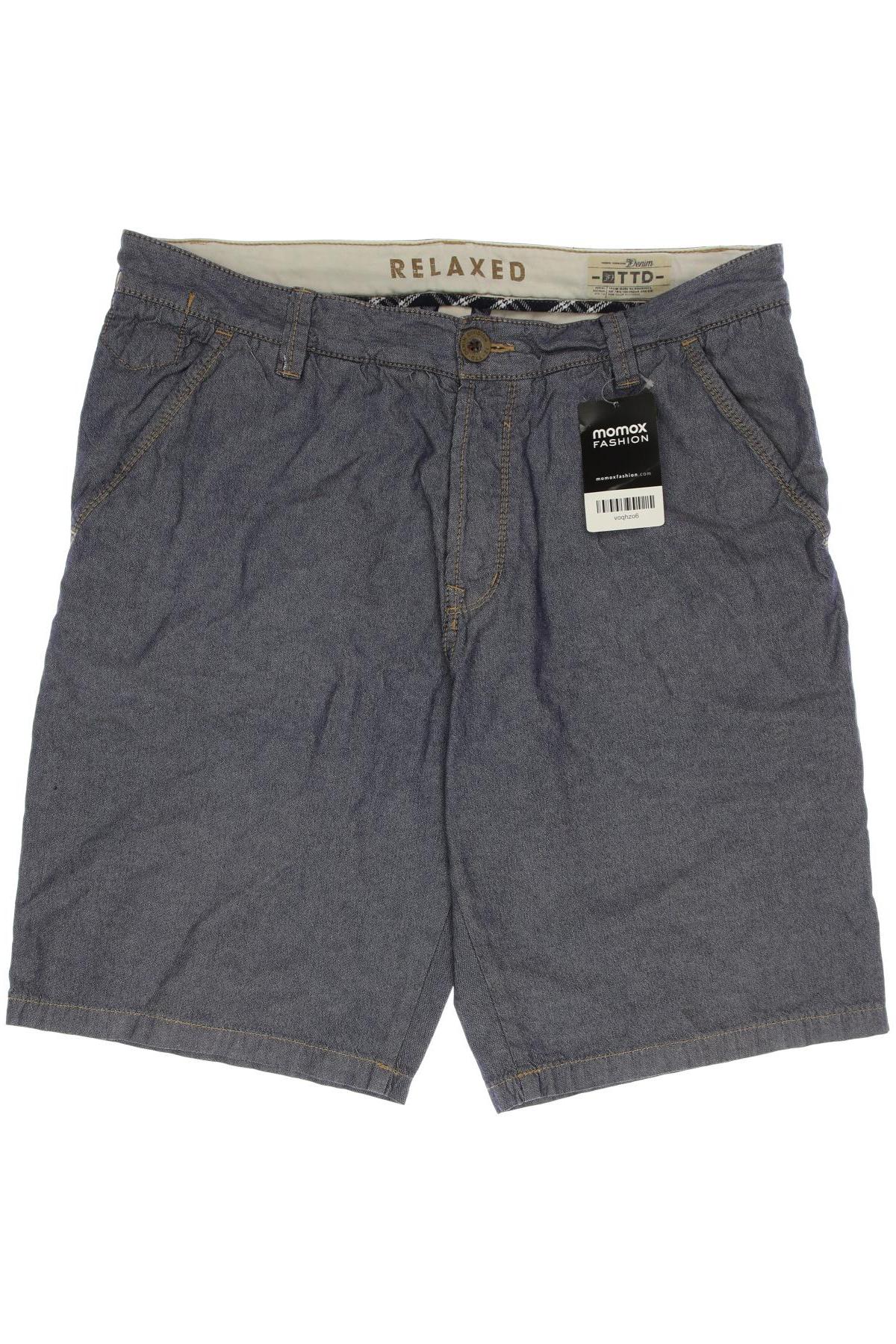 

TOM TAILOR Denim Herren Shorts, blau