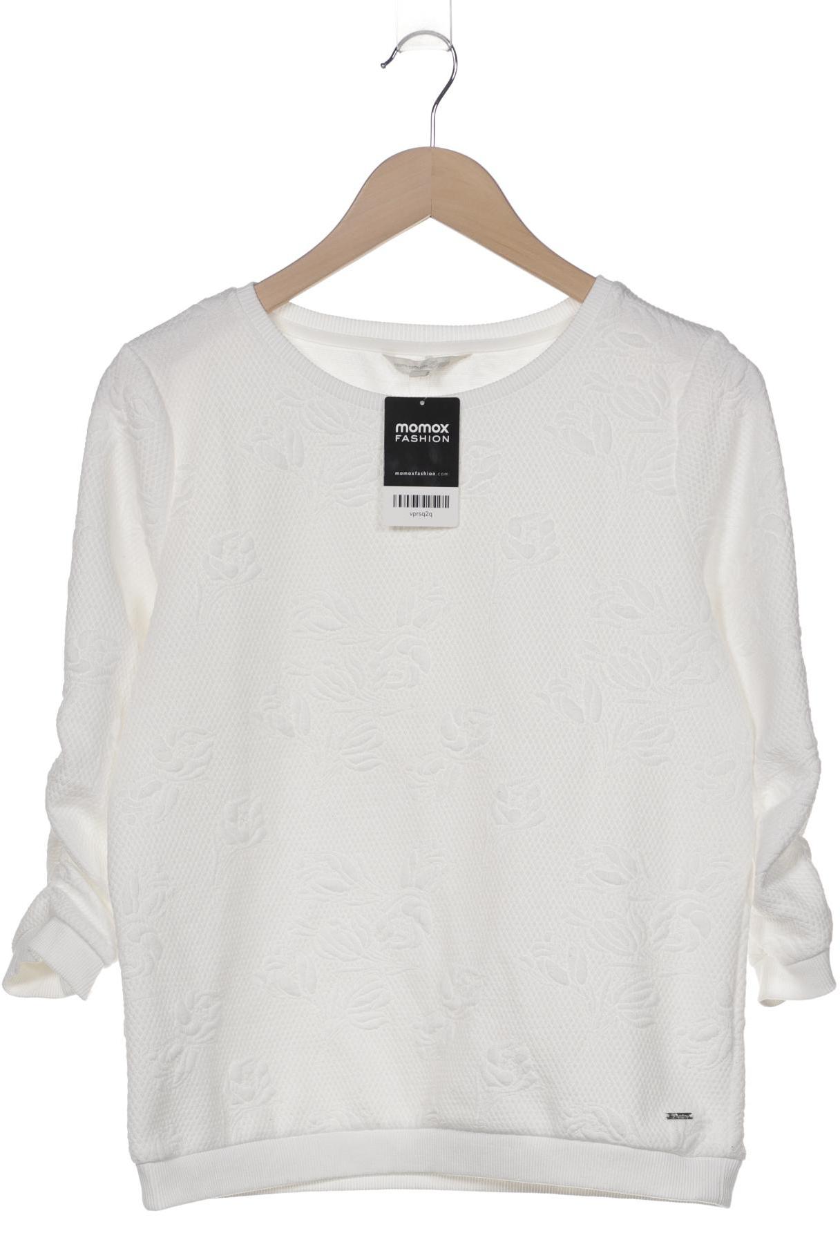 

TOM Tailor Denim Damen Sweatshirt, weiß, Gr. 38