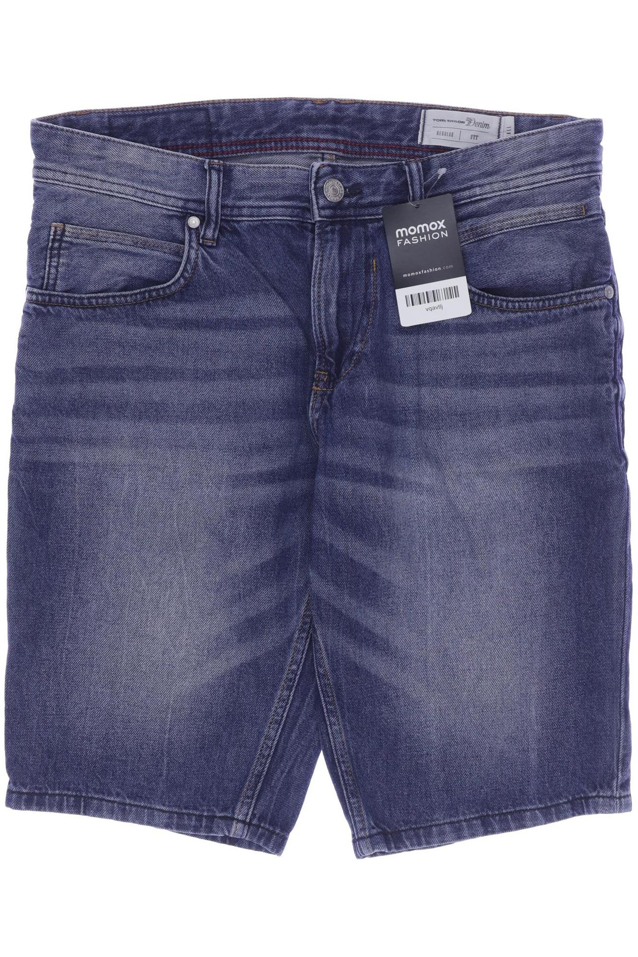 

TOM TAILOR Denim Herren Shorts, blau