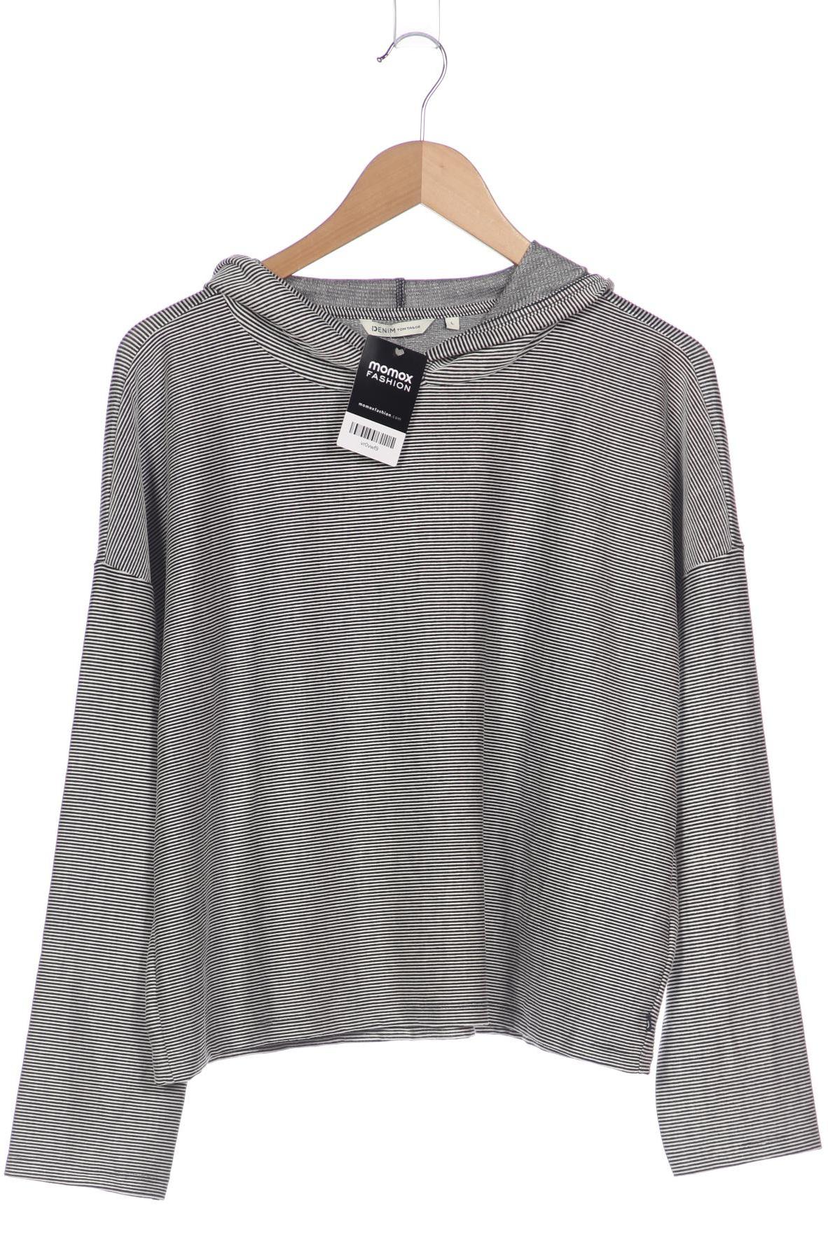 

TOM Tailor Denim Damen Kapuzenpullover, marineblau, Gr. 42
