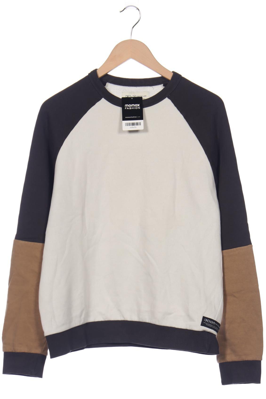 

TOM TAILOR Denim Herren Sweatshirt, weiß