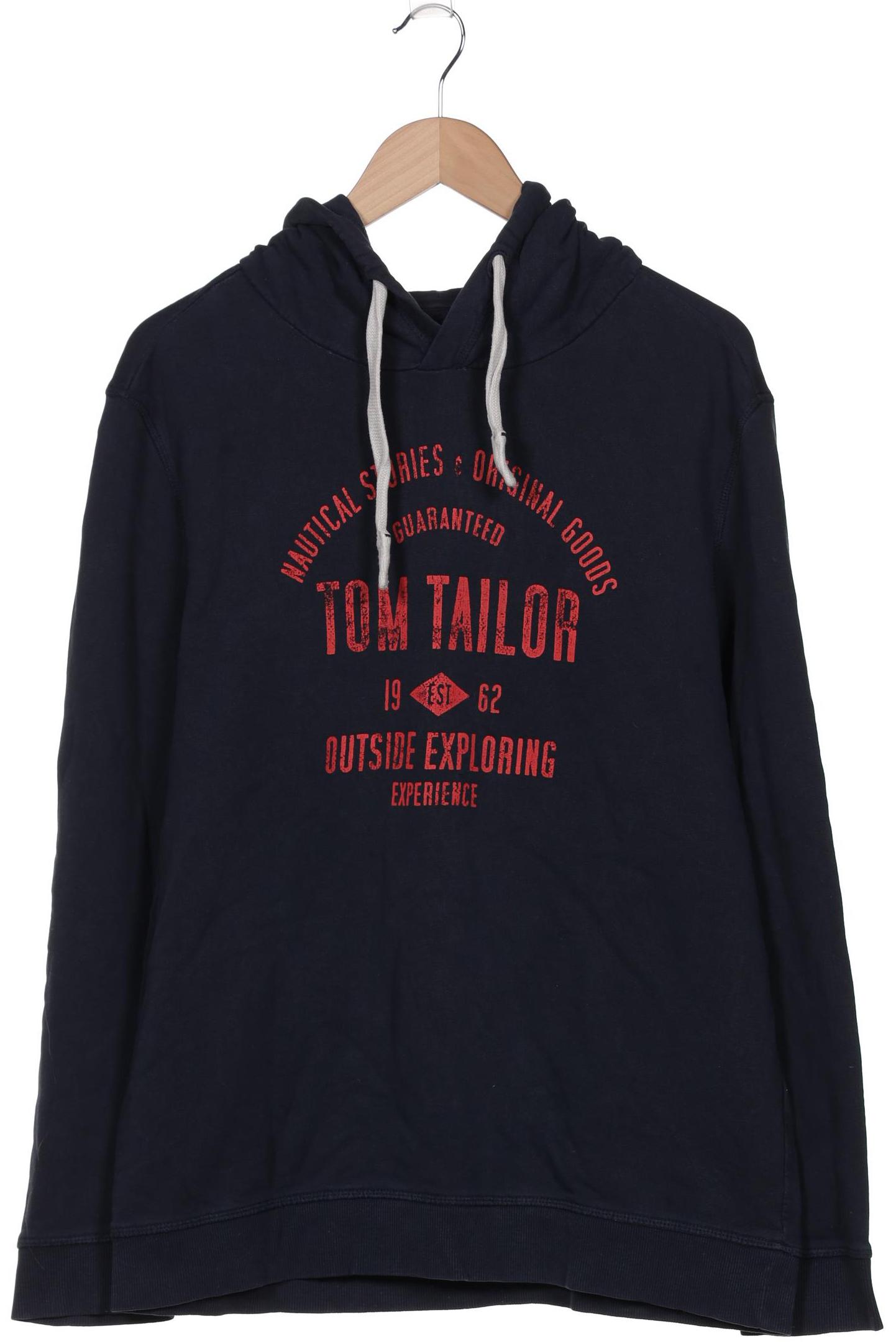 

TOM TAILOR Denim Herren Kapuzenpullover, marineblau