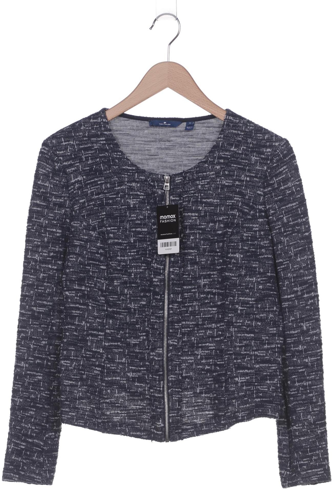 

TOM Tailor Denim Damen Strickjacke, marineblau, Gr. 42