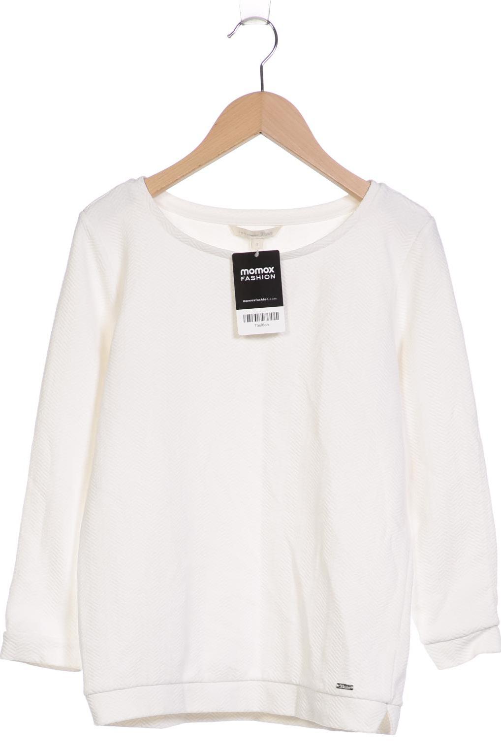 

TOM Tailor Denim Damen Sweatshirt, weiß, Gr. 36