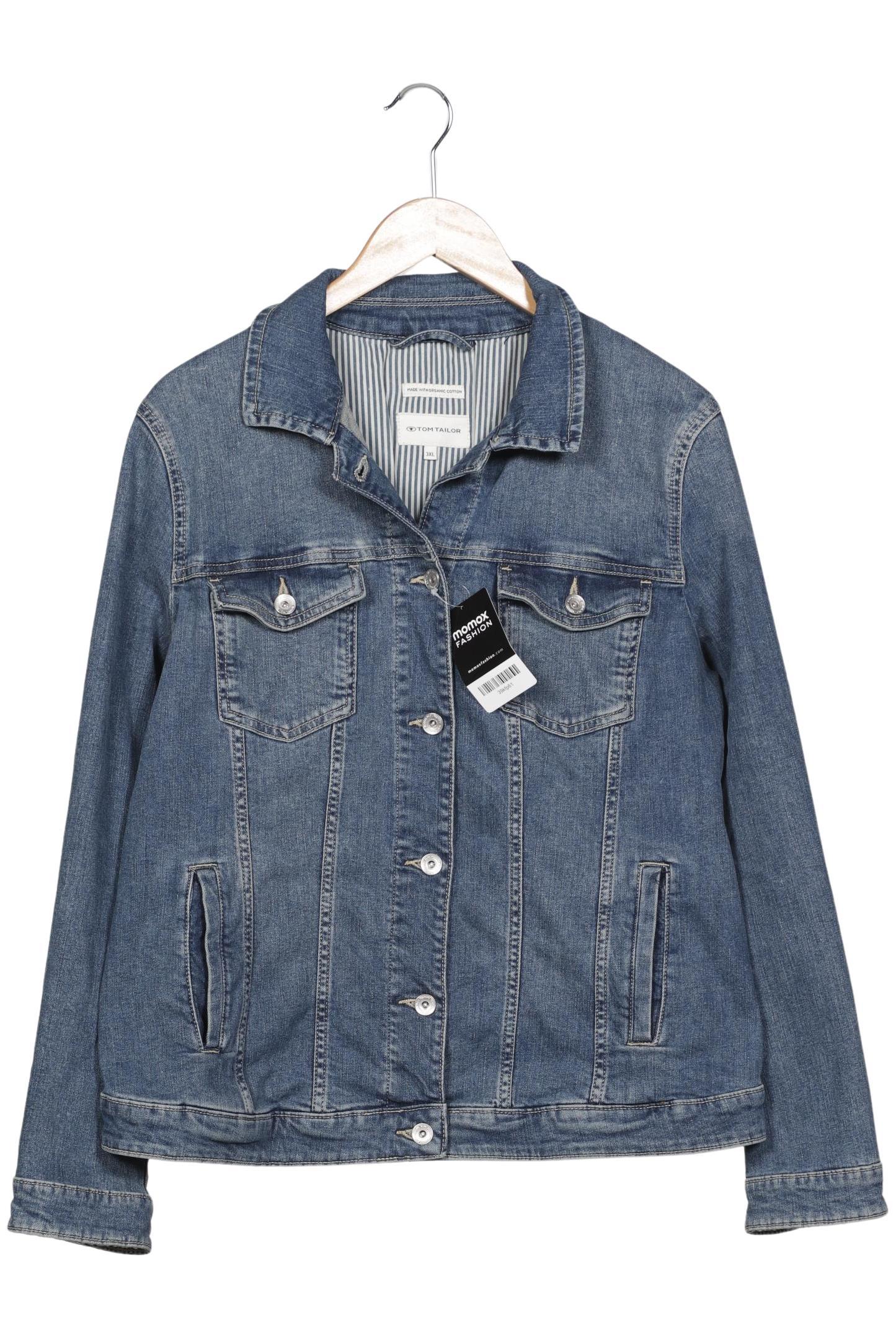 

TOM Tailor Denim Damen Jacke, blau, Gr. 48
