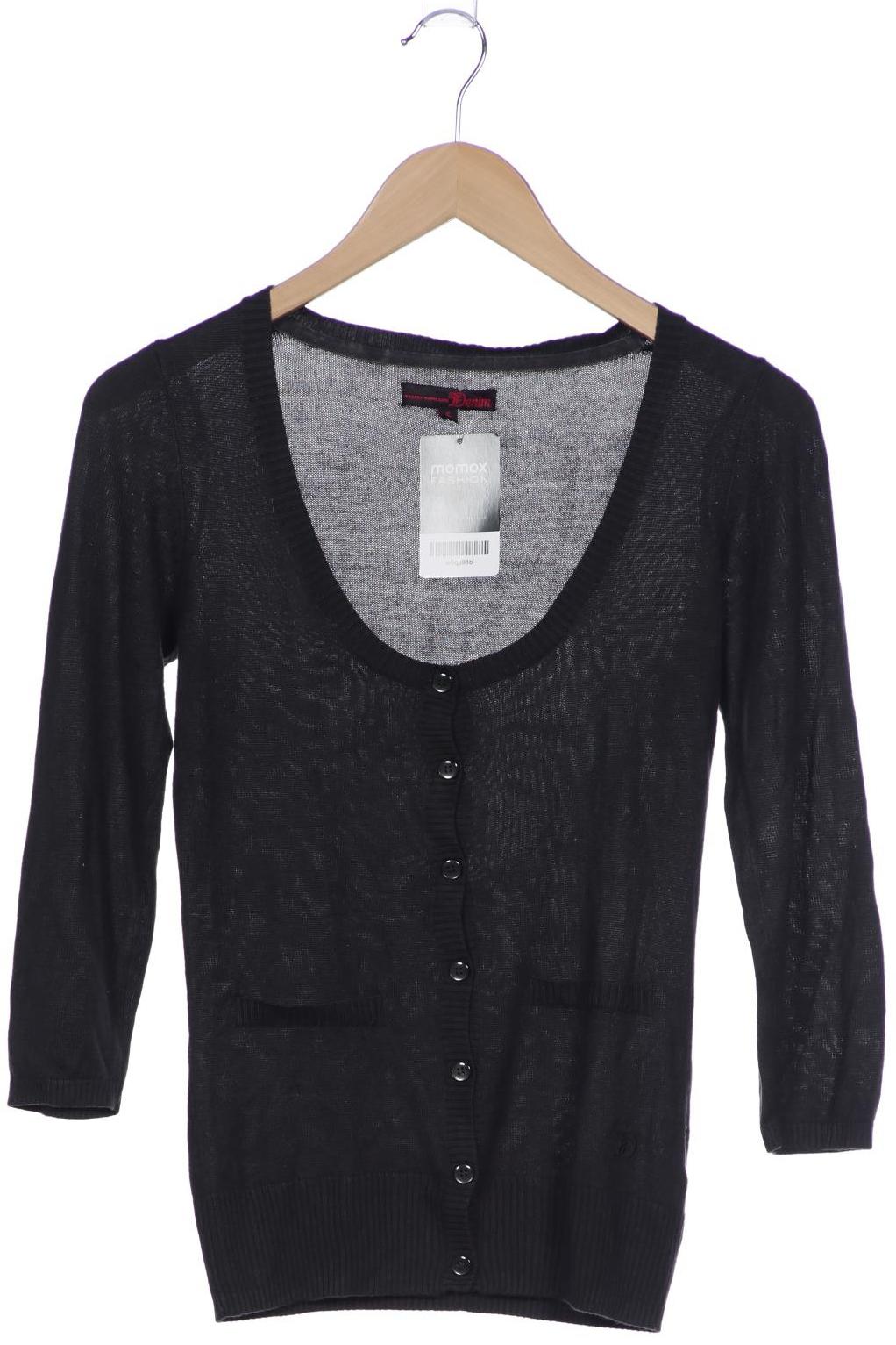 

TOM Tailor Denim Damen Strickjacke, grau, Gr. 36