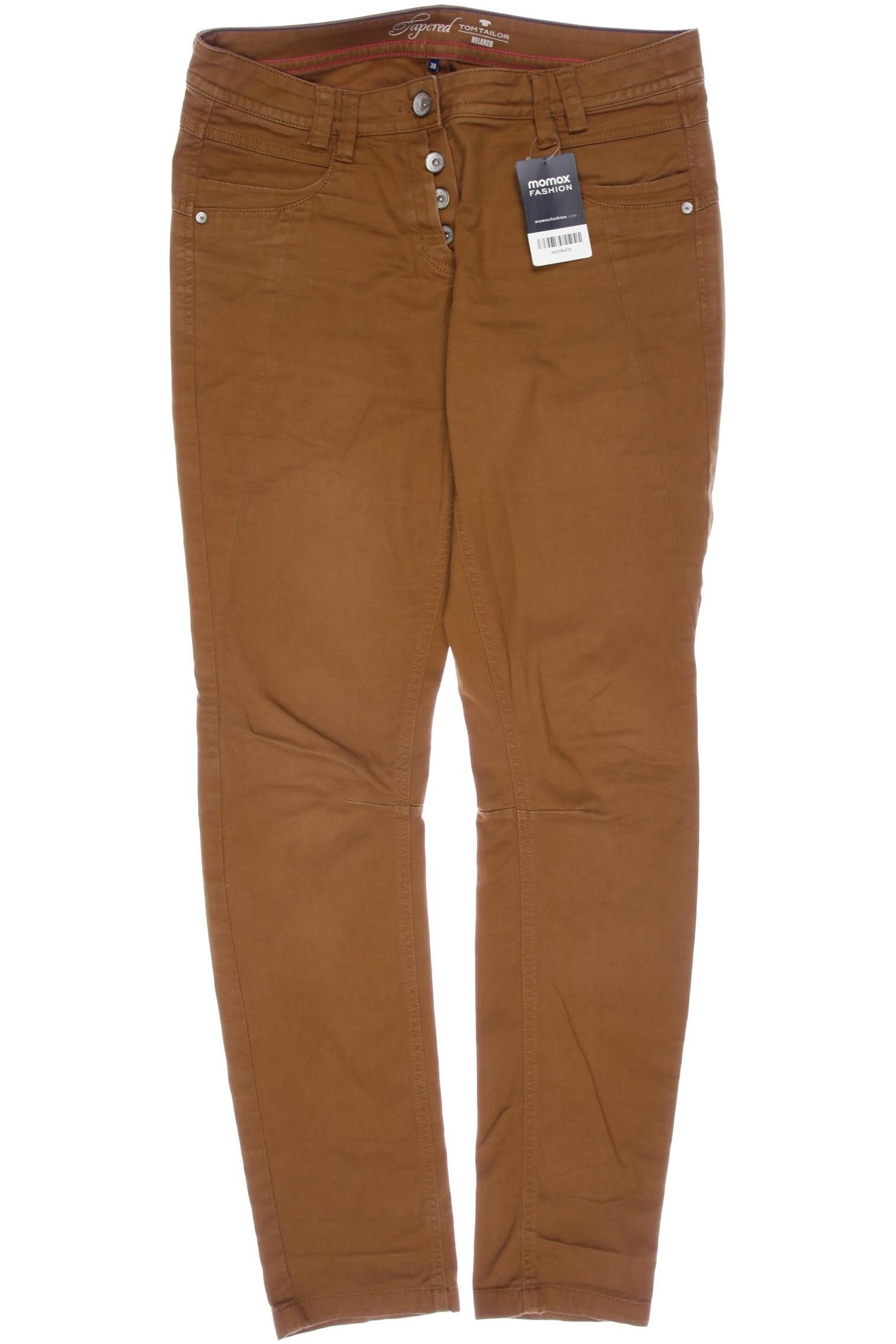 

TOM Tailor Denim Damen Stoffhose, braun, Gr. 38